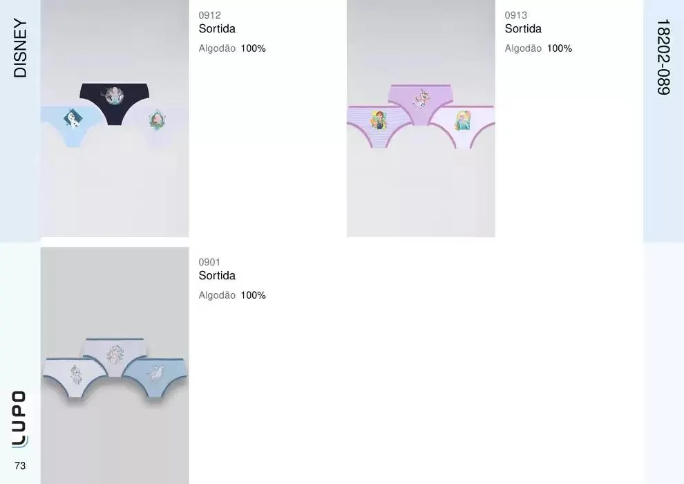 Encarte de Catálogo Underwear Kids 27 de fevereiro até 30 de junho 2025 - Pagina 87