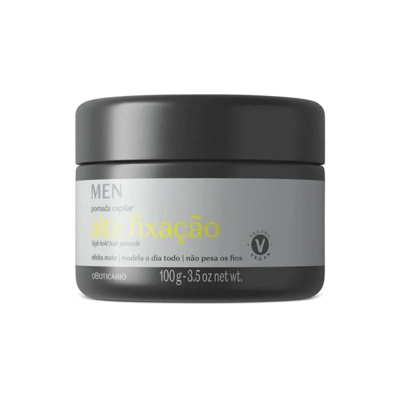 Pomada Modeladora de Alta Fixação MEN 100g