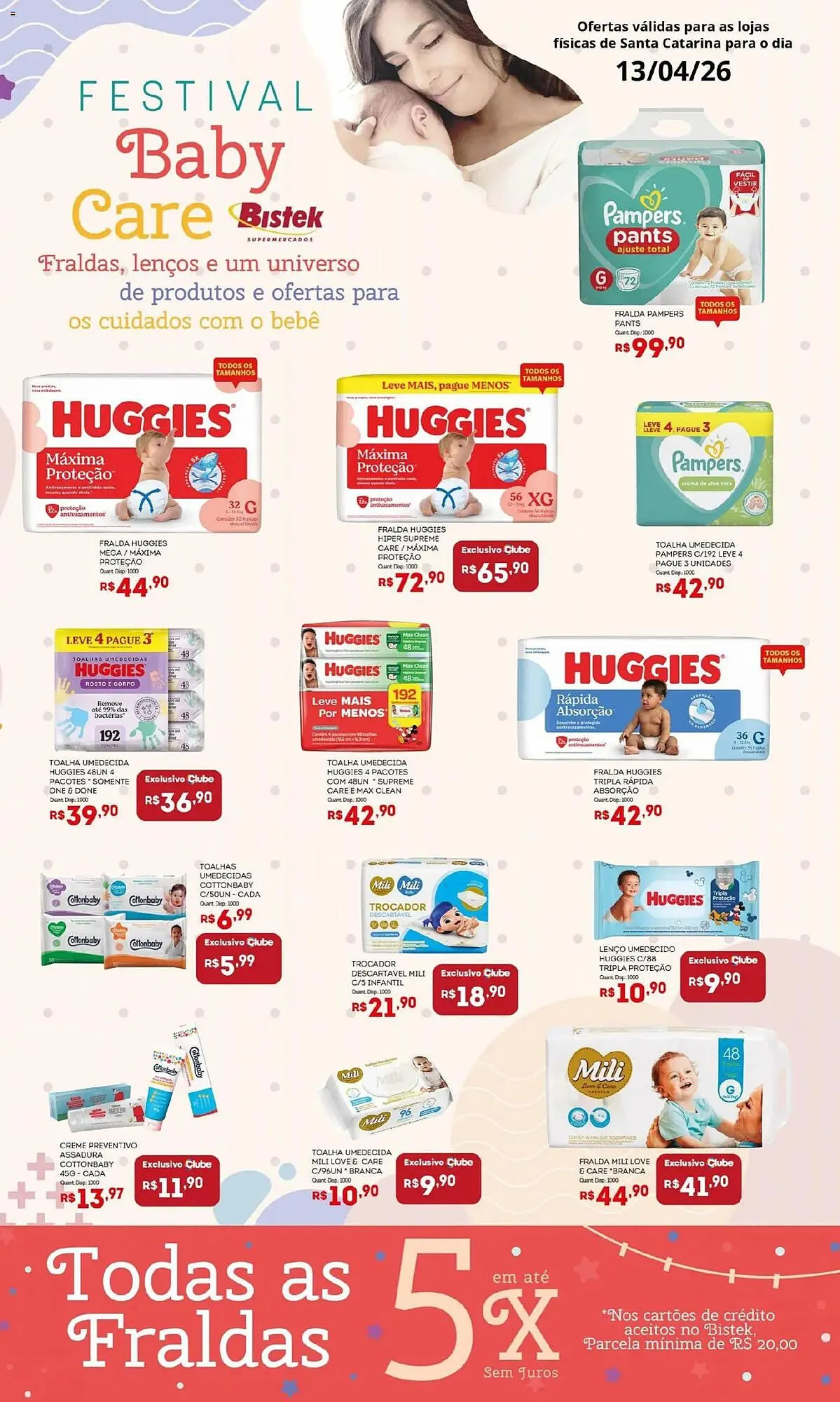 Encarte de Encarte Bistek Supermercados 13 de abril até 13 de abril 2026 - Pagina 3