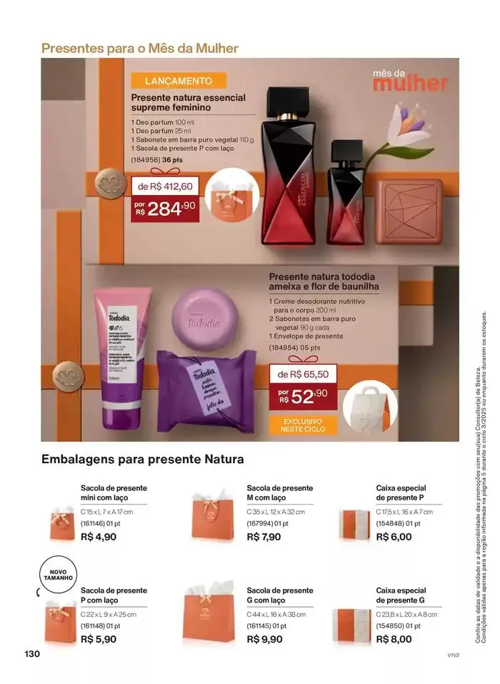 Encarte de Revista Natura Ciclo 3 31 de janeiro até 15 de março 2025 - Pagina 130