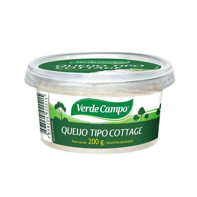 Queijo Cottage Verde Campo 200g