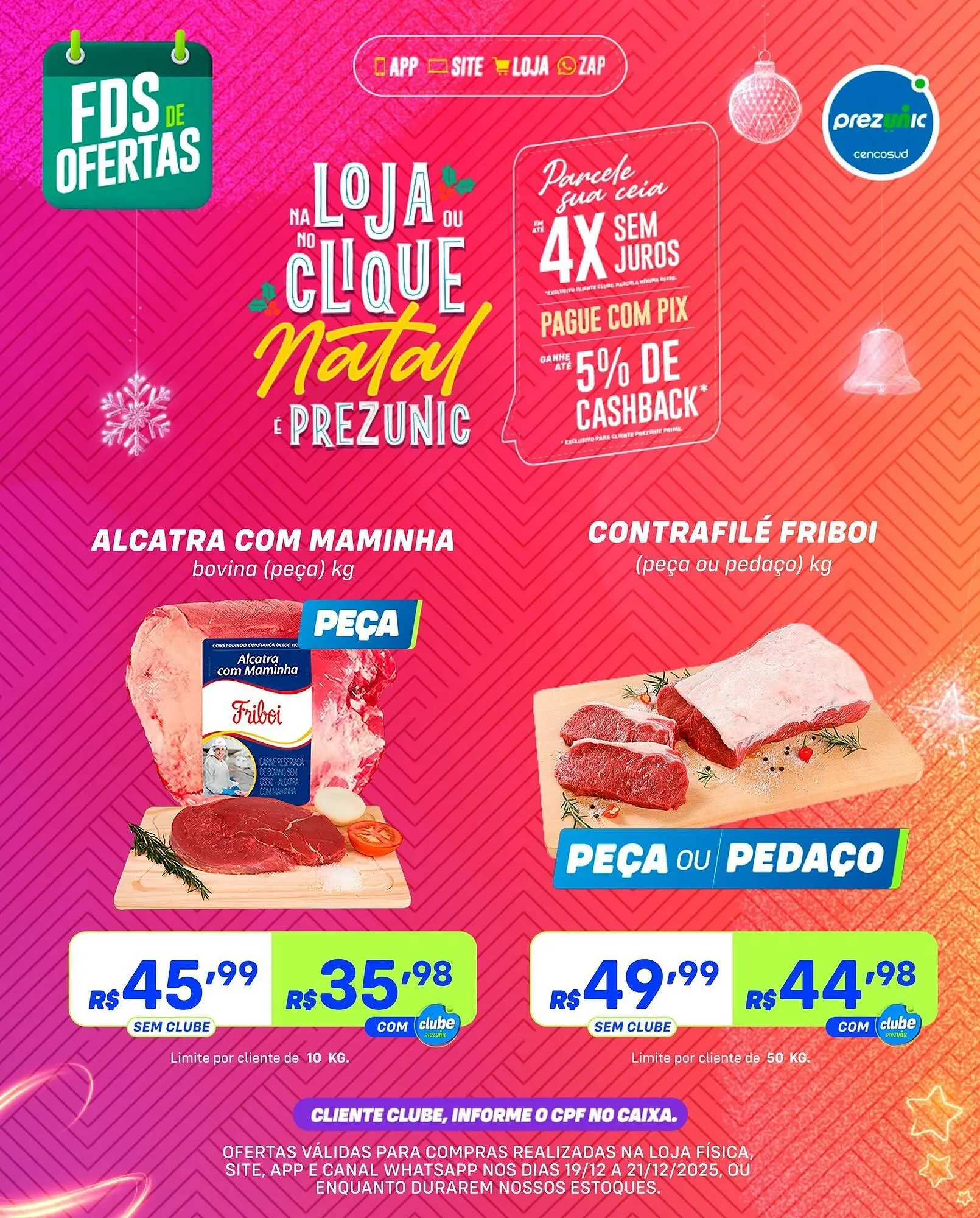 Encarte Prezunic - 1