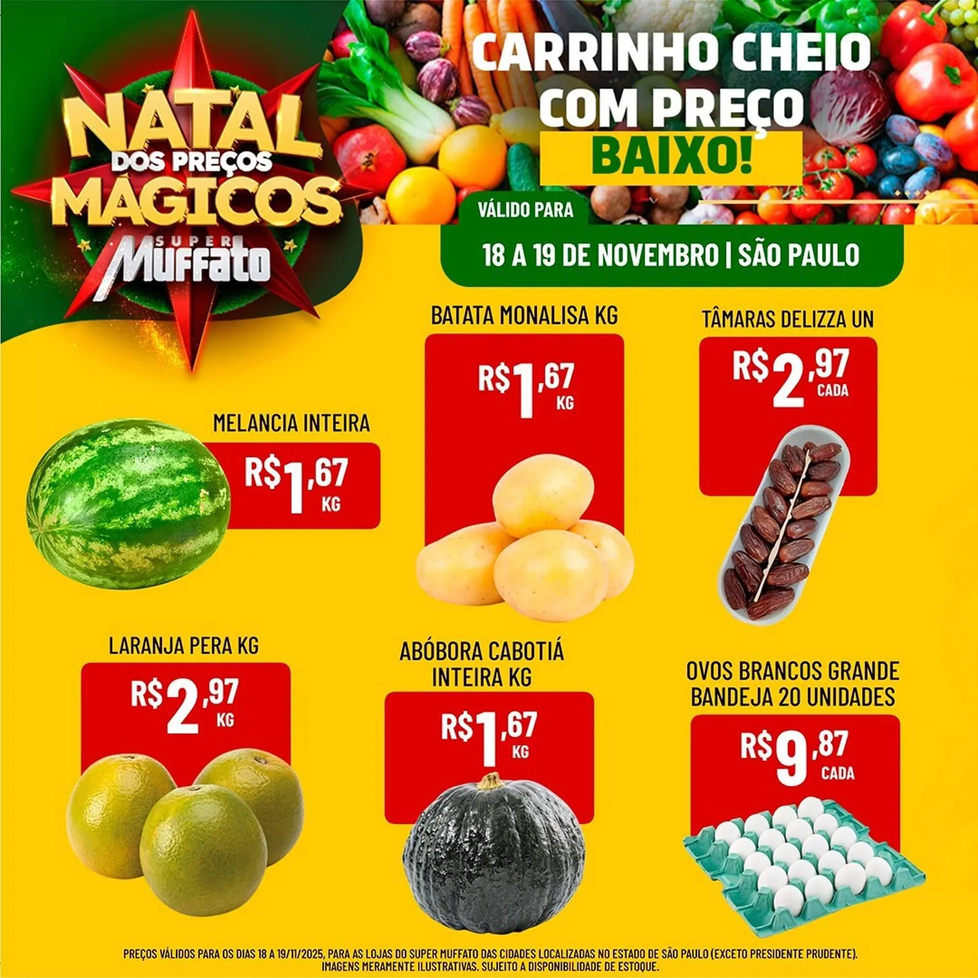 Encarte de Encarte Muffato 18 de novembro até 19 de novembro 2025 - Pagina 1