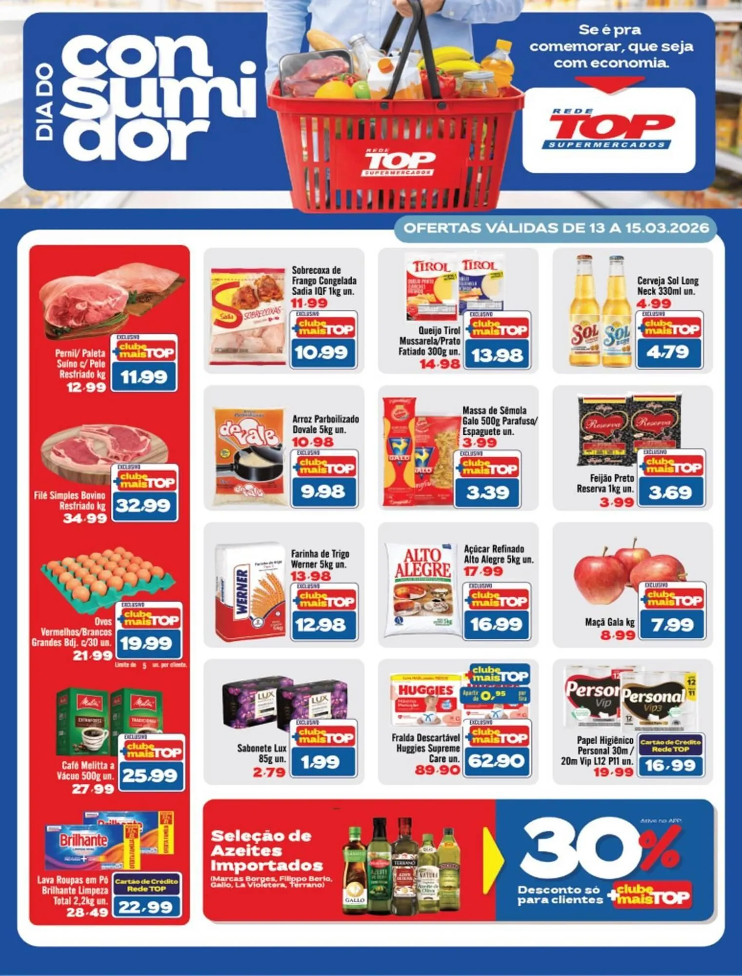 Encarte de Encarte Rede Top 13 de março até 15 de março 2026 - Pagina 1