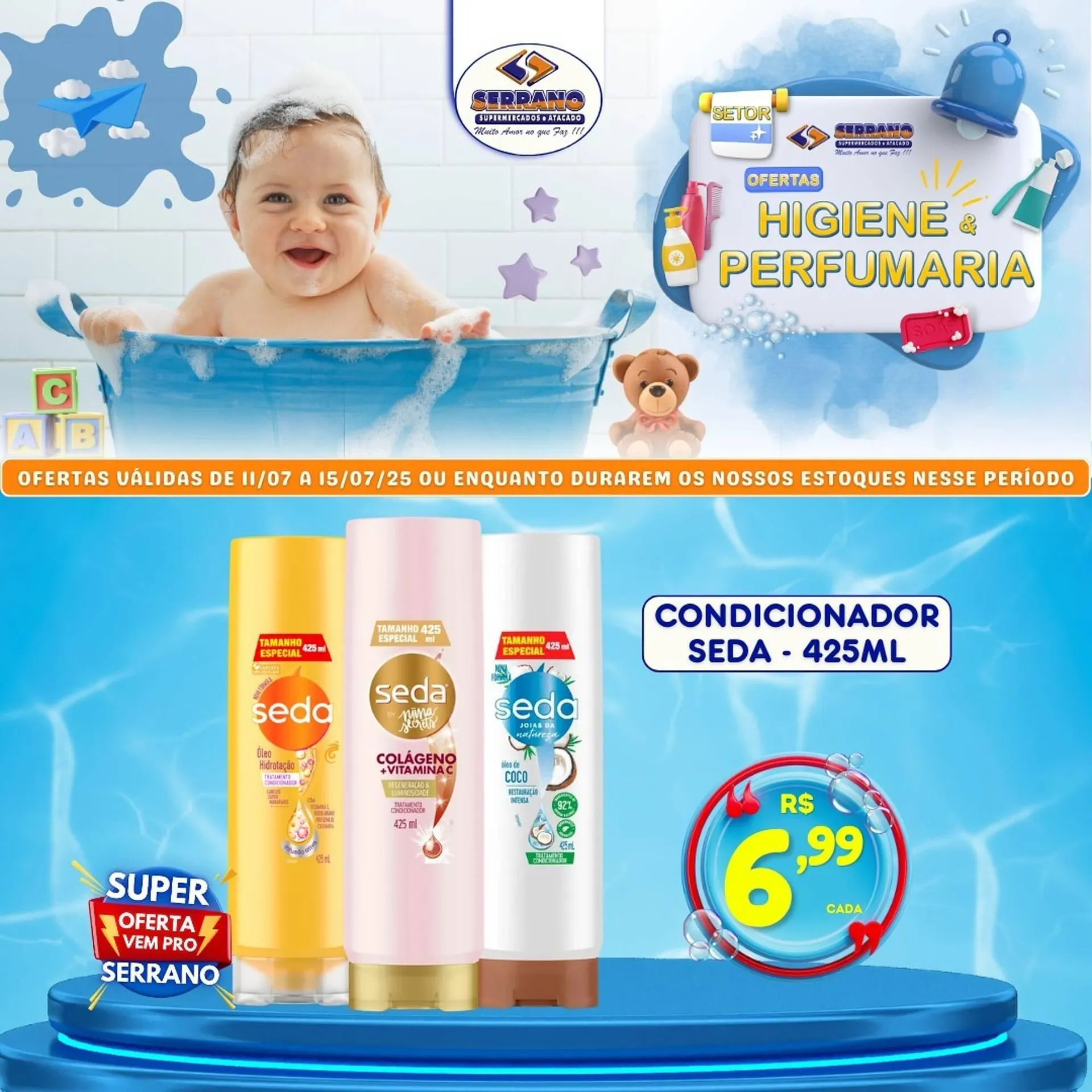 Encarte de Catálogo Serrano Supermercado 14 de julho até 15 de julho 2025 - Pagina 5