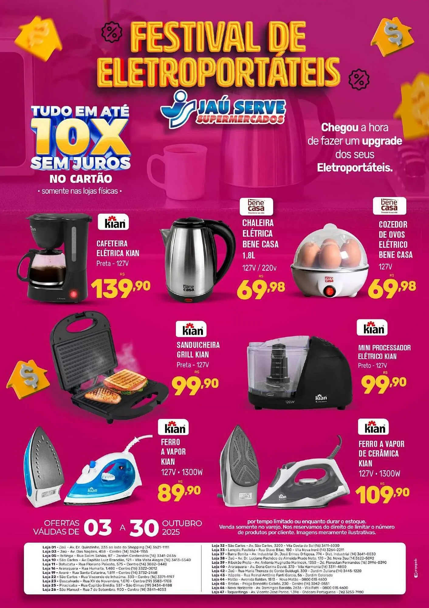 Catálogo Supermercados Jau Serve - 1