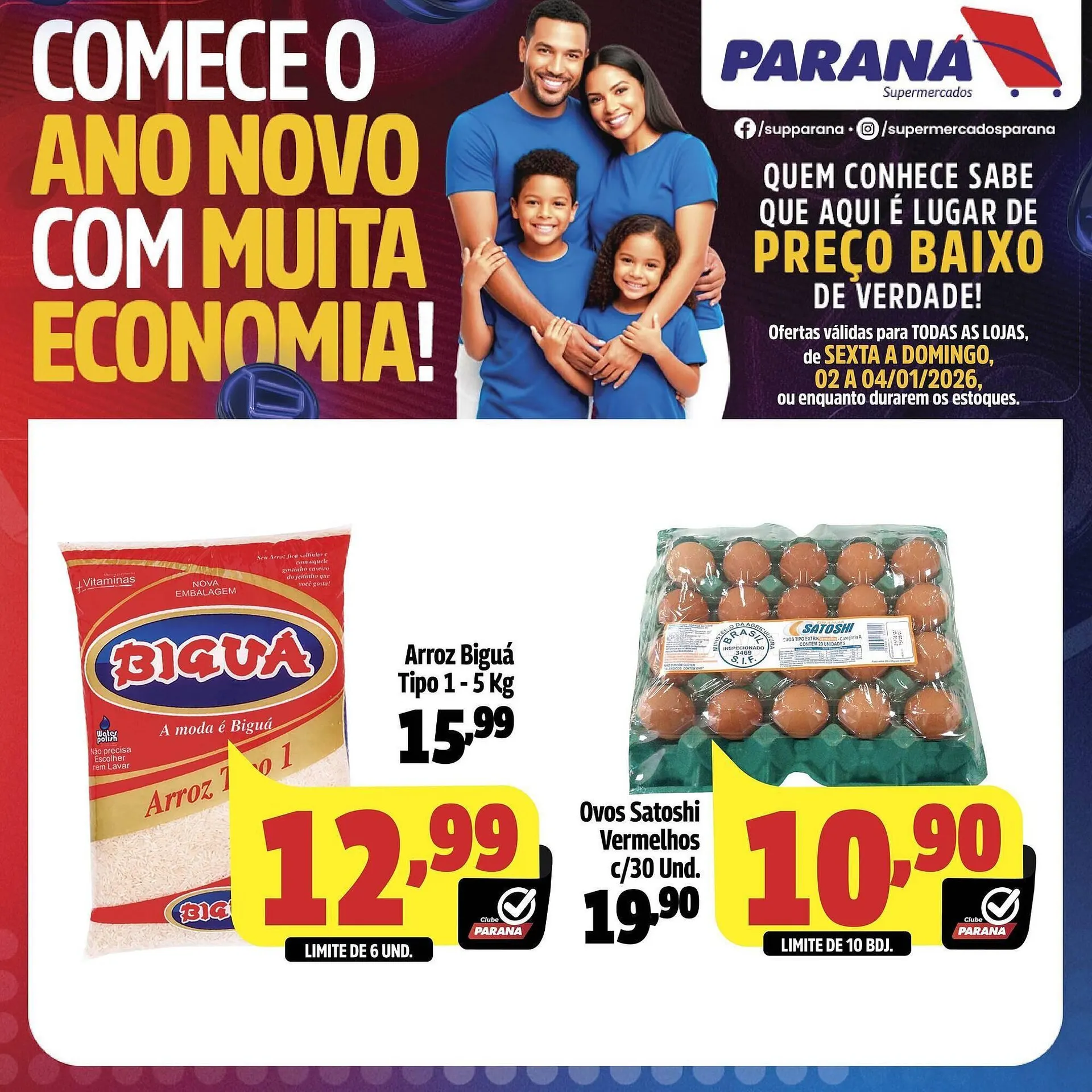Encarte de Folheto Supermercado Paraná 2 de janeiro até 4 de janeiro 2026 - Pagina 3