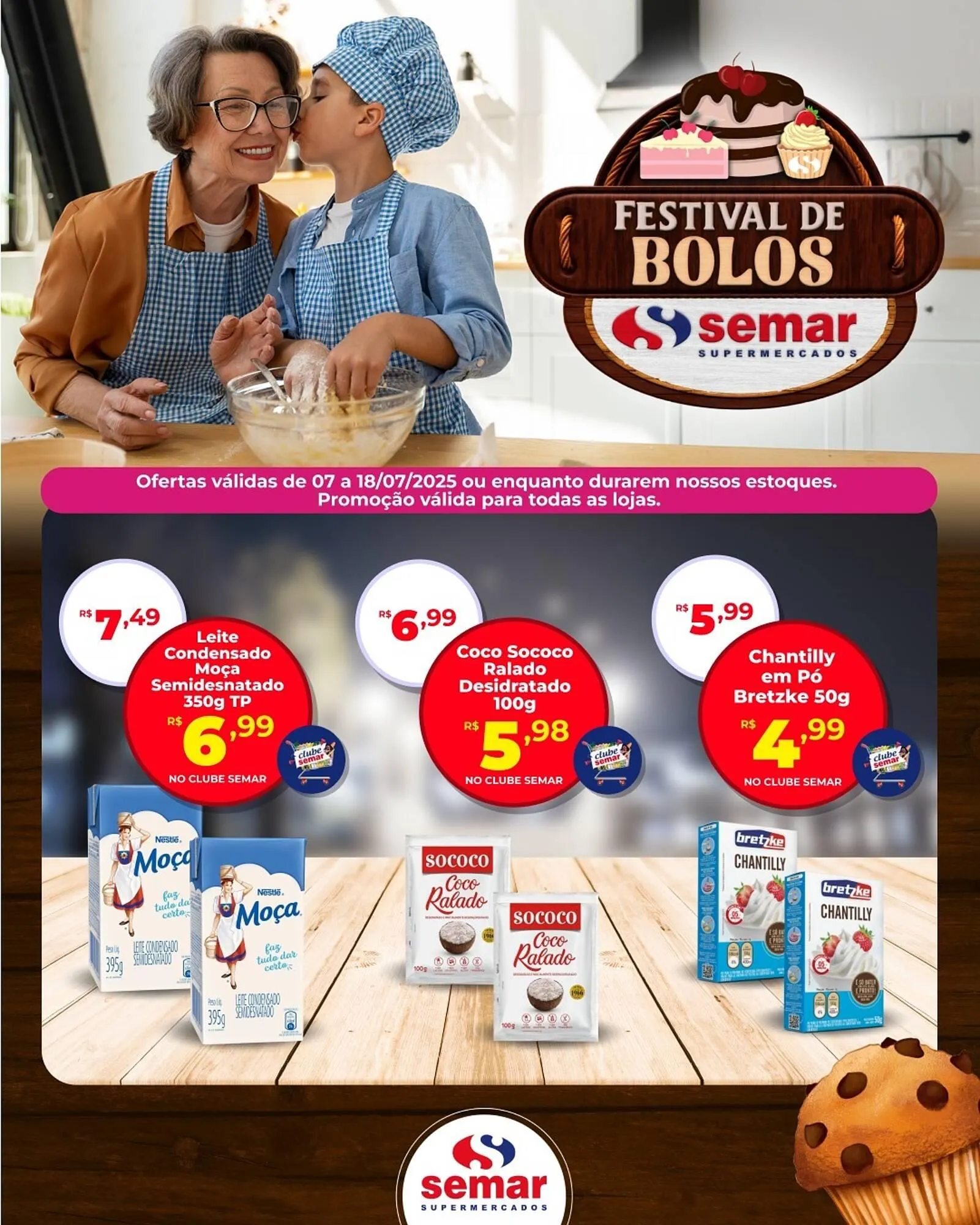 Encarte de Catálogo Semar Supermercado 7 de julho até 18 de julho 2025 - Pagina 3