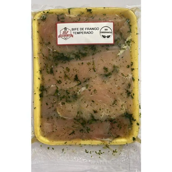 Filé De Peito De Frango Mf Temperado Kg