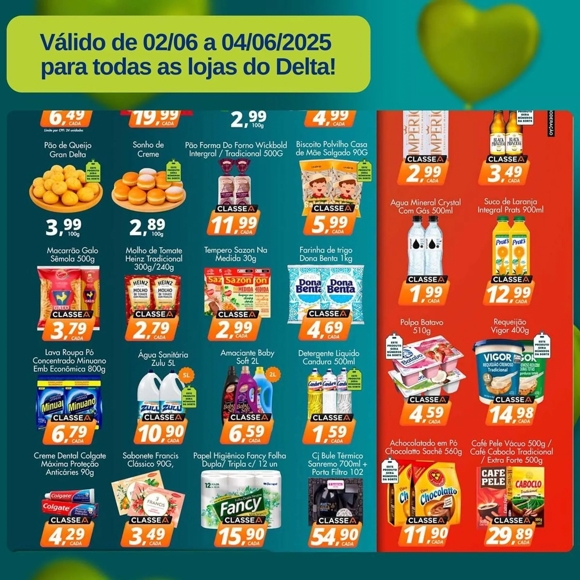 Encarte de Catálogo Delta Supermercados 2 de junho até 4 de junho 2025 - Pagina 1