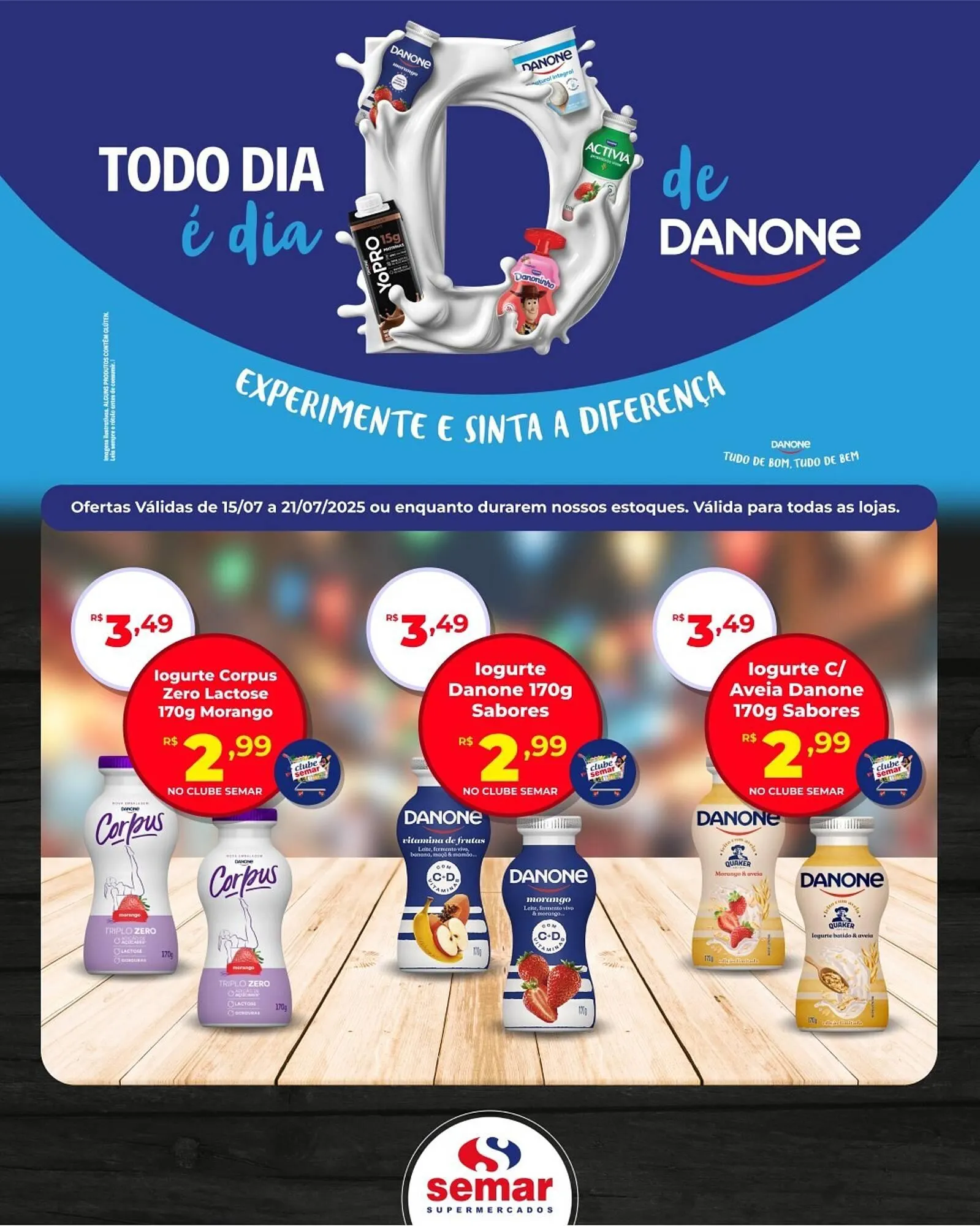 Encarte de Catálogo Semar Supermercado 15 de julho até 21 de julho 2025 - Pagina 3