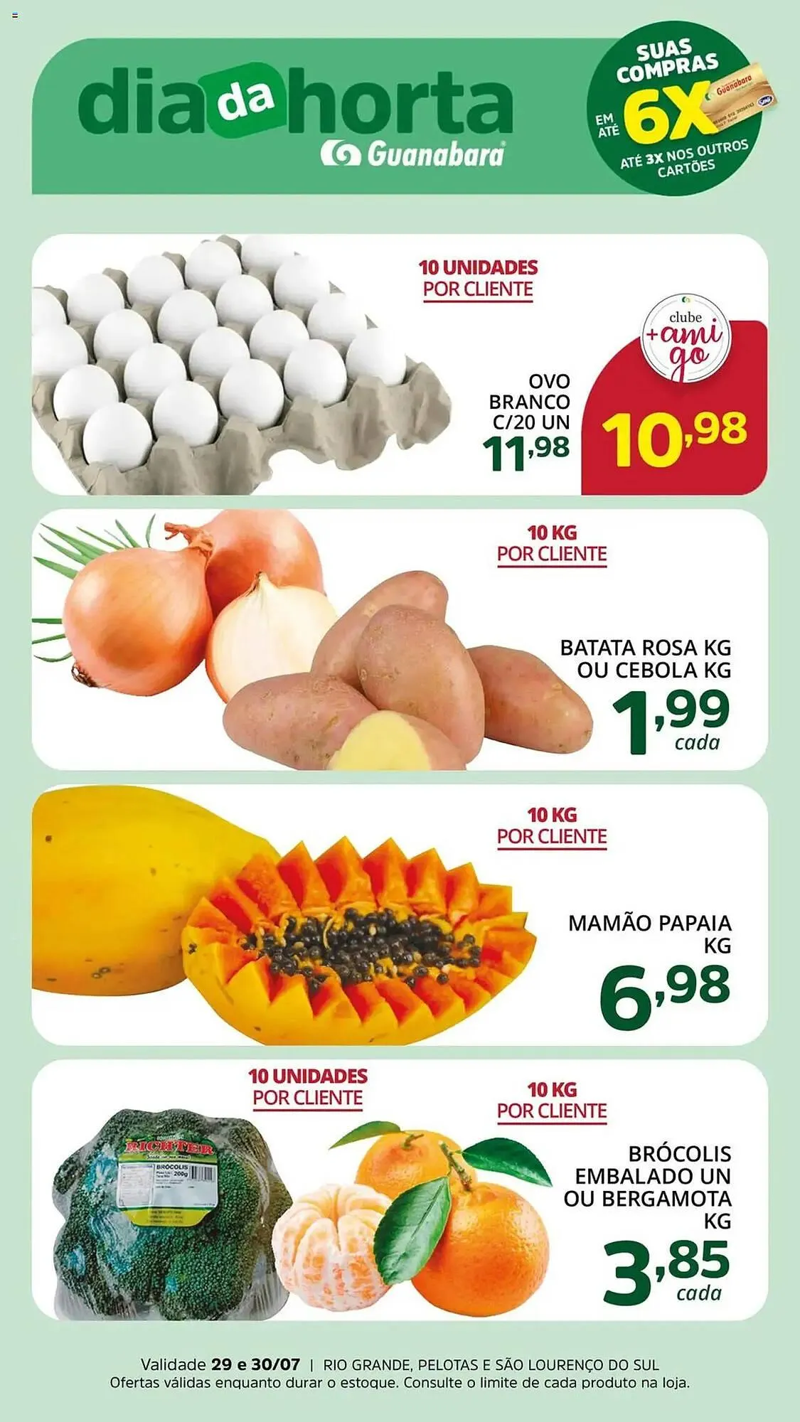 Encarte de Catálogo Supermercados Guanabara 29 de julho até 30 de julho 2025 - Pagina 3