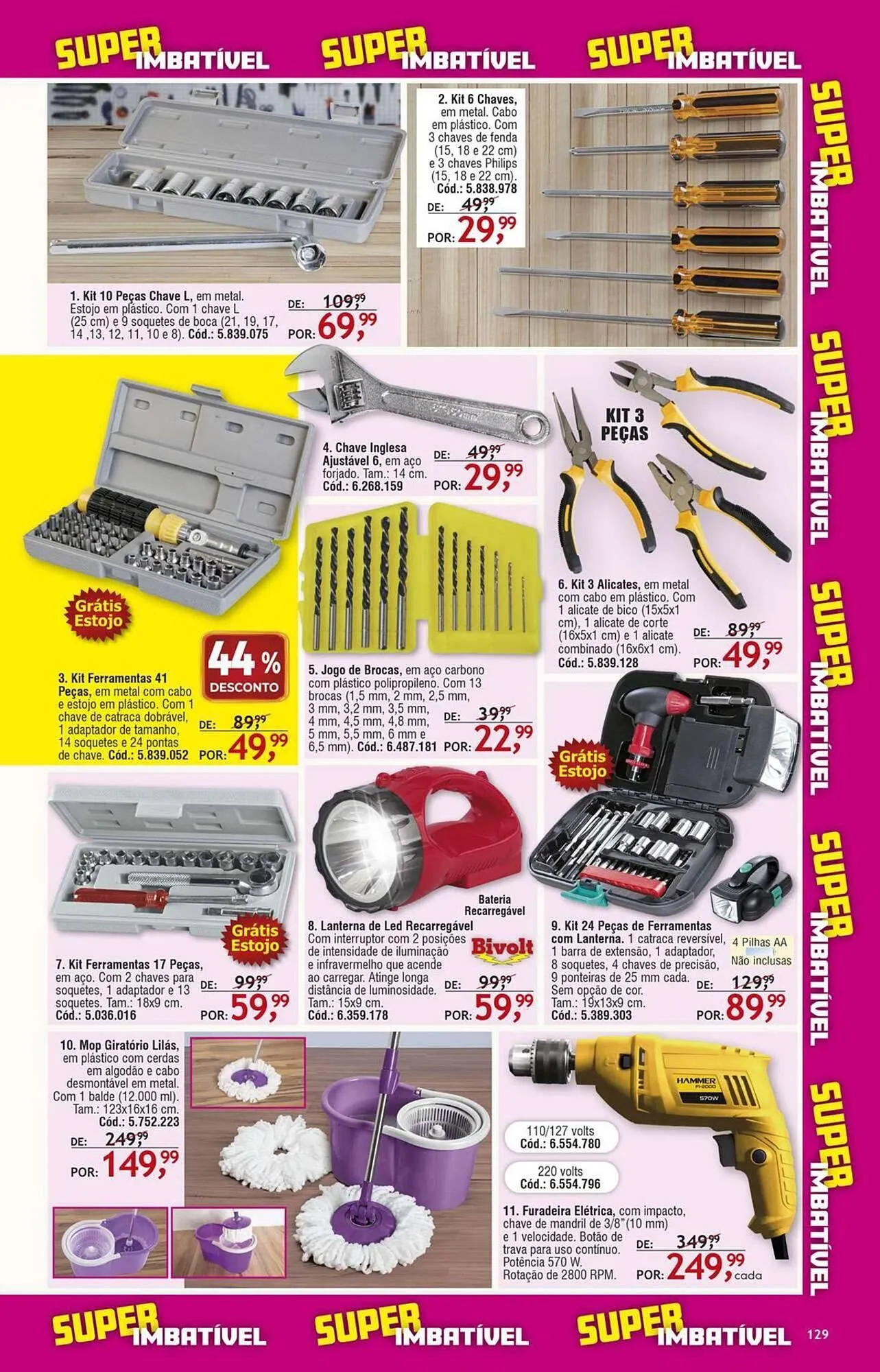 Encarte de Catálogo Quatro Estações 28 de abril até 30 de abril 2025 - Pagina 125