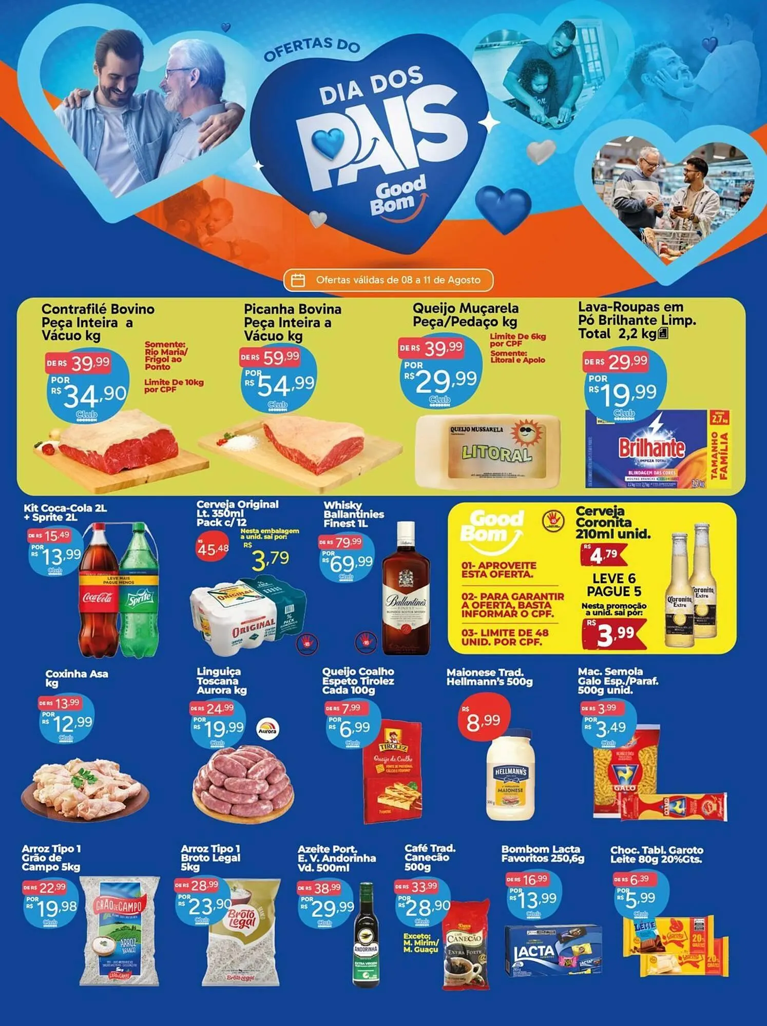Encarte de Catálogo GoodBom 8 de agosto até 11 de agosto 2025 - Pagina 1