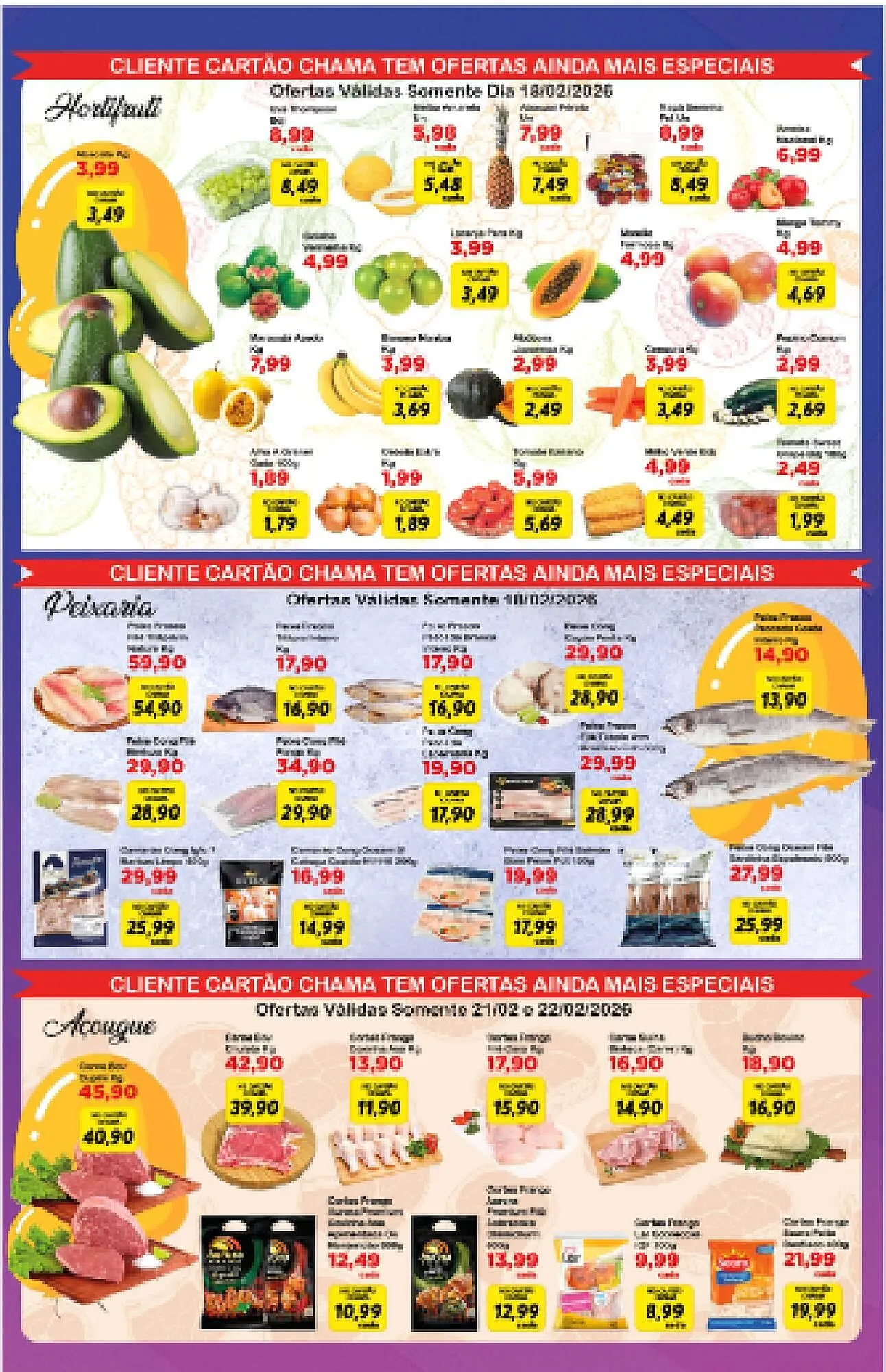 Encarte de Catálogo Chama Supermercados 18 de fevereiro até 24 de fevereiro 2026 - Pagina 2