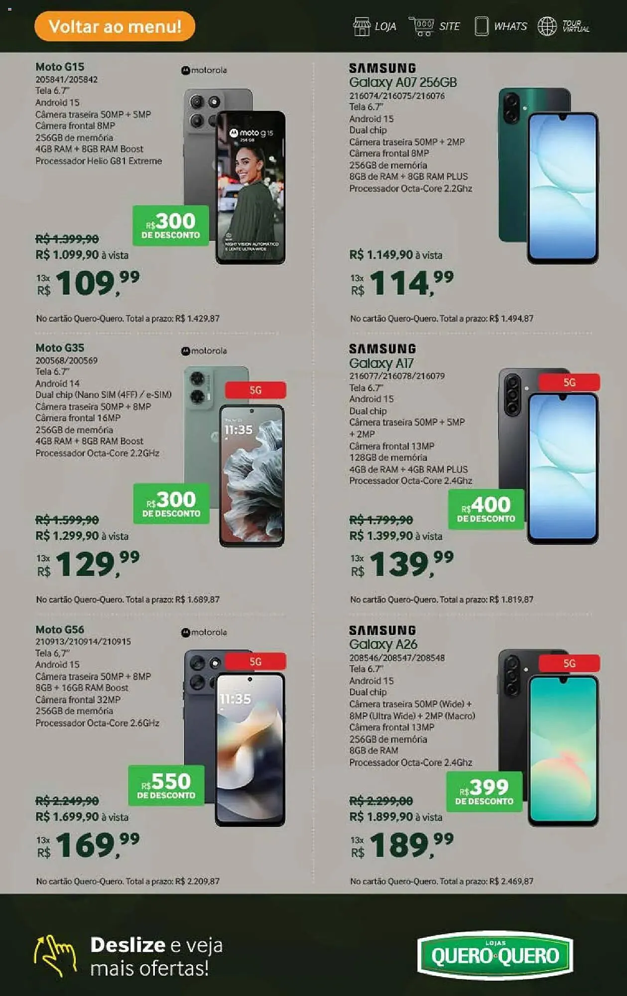 Encarte de Folheto Quero Quero 4 de novembro até 20 de novembro 2025 - Pagina 34