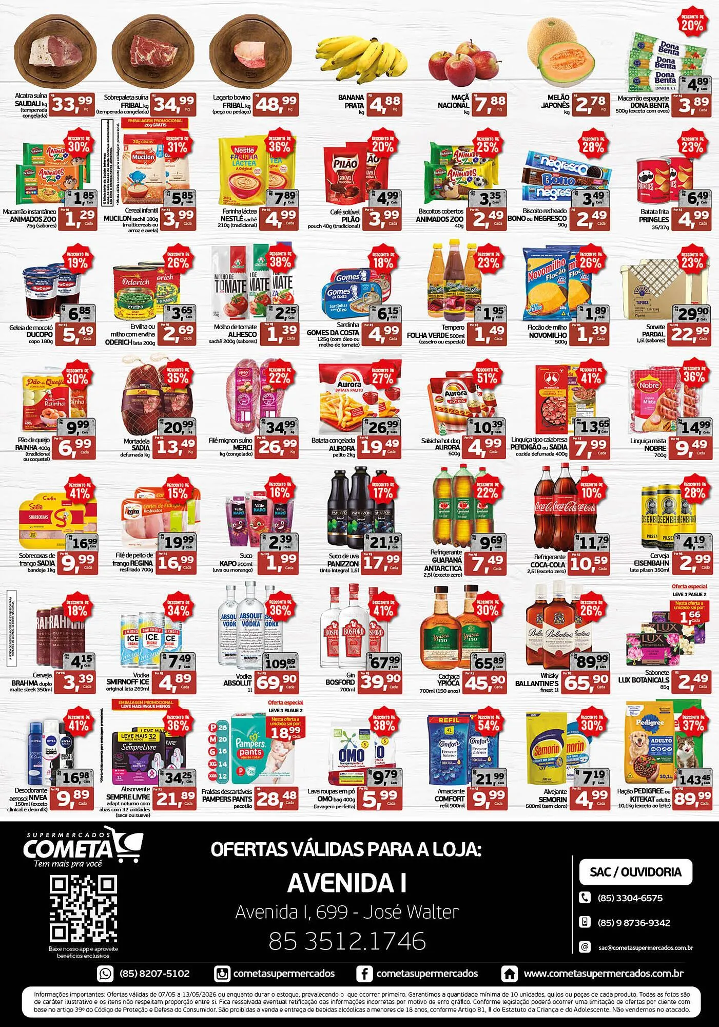 Encarte de Encarte Cometa Supermercados 7 de maio até 13 de maio 2026 - Pagina 2