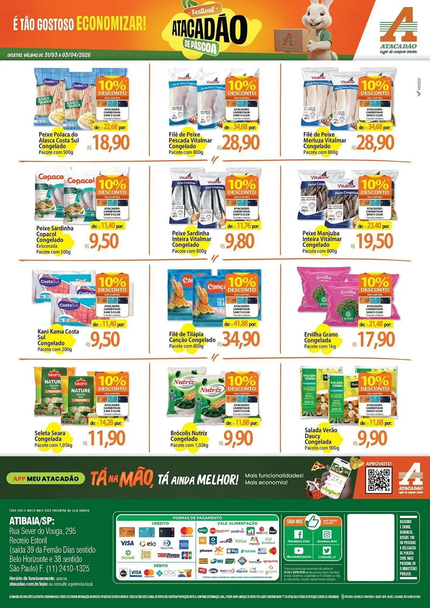 Encarte de Folheto Atacadão 31 de março até 3 de maio 2026 - Pagina 2