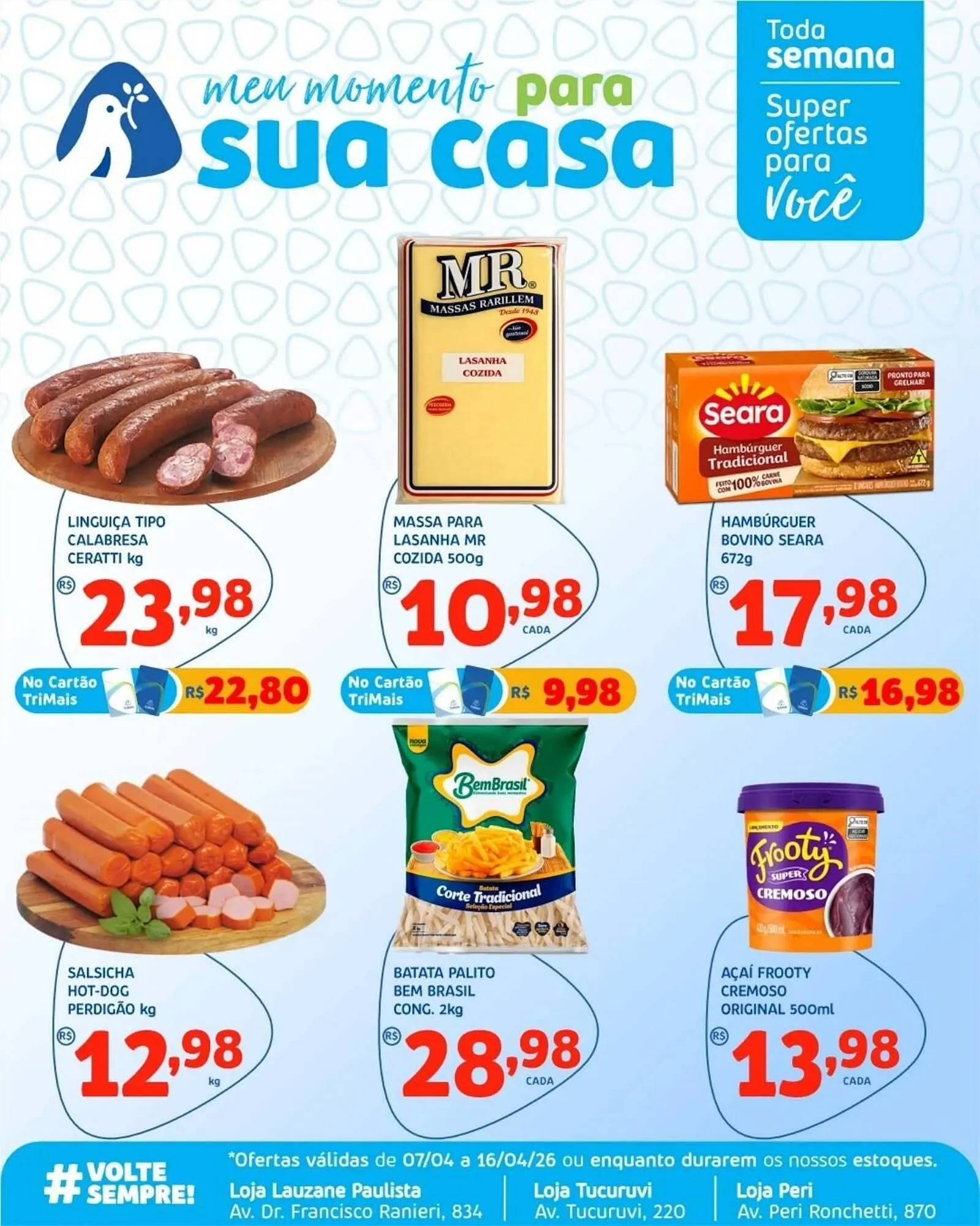 Encarte de Catálogo Trimais Supermercado 7 de abril até 16 de abril 2026 - Pagina 4