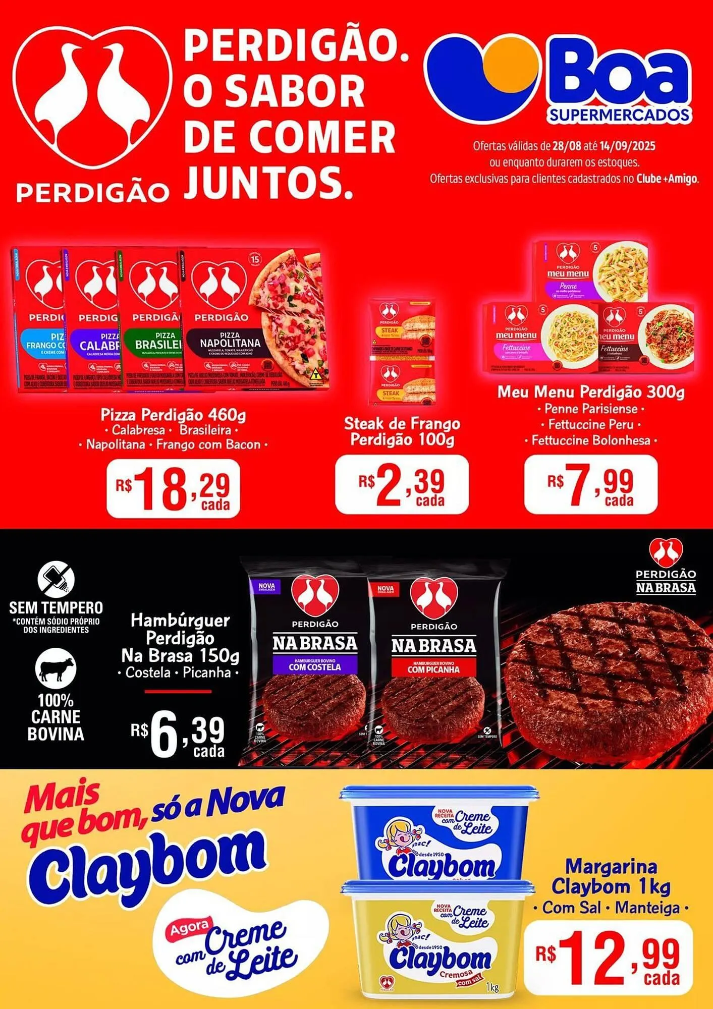 Encarte de Tabloide Boa Supermercados 8 de setembro até 14 de setembro 2025 - Pagina 1