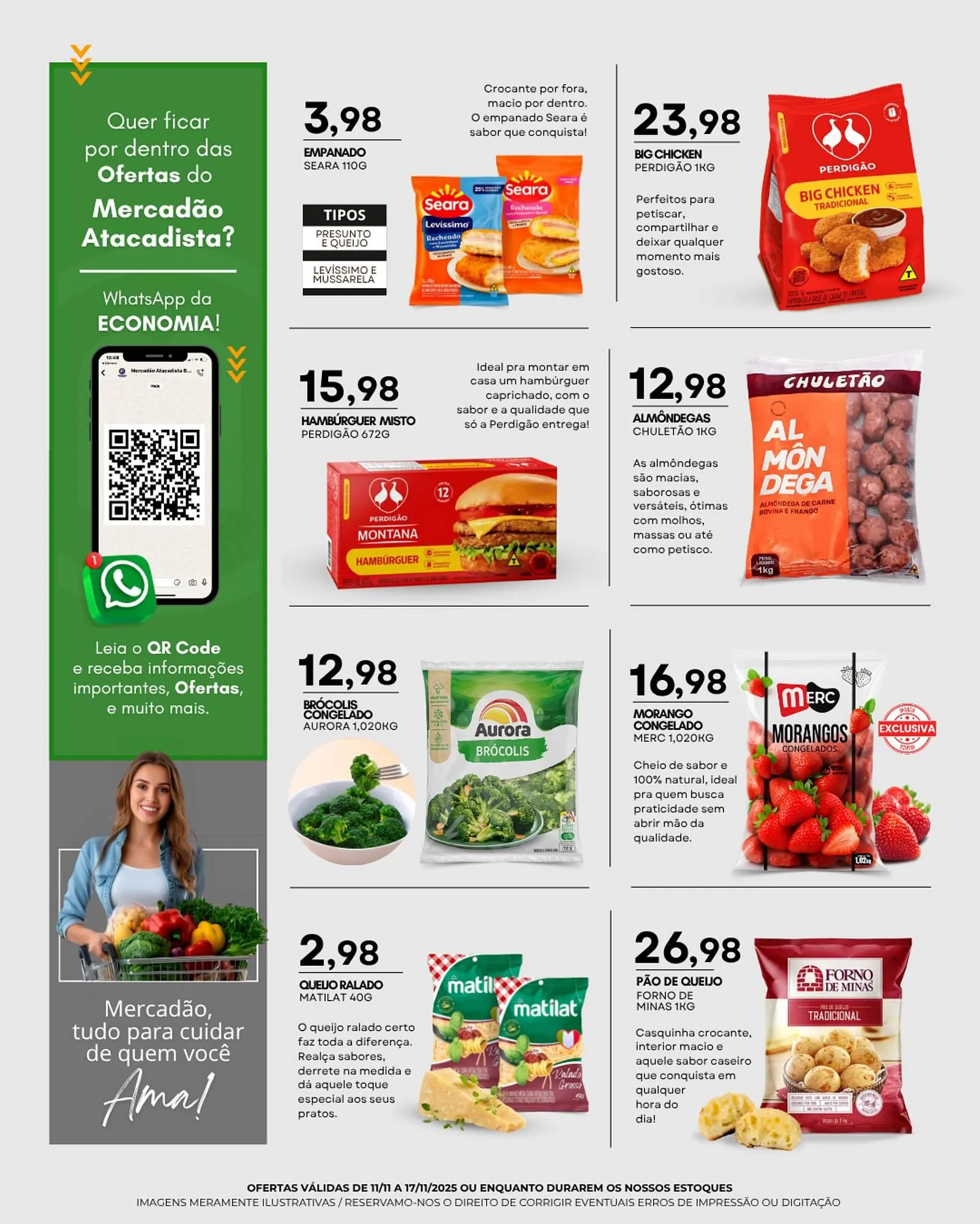 Encarte de Folheto Mercadão Atacadista 11 de novembro até 17 de novembro 2025 - Pagina 11