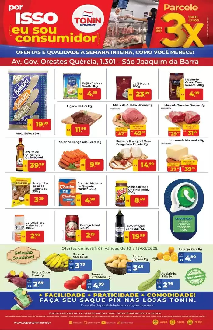 Encarte de JORNAL SEMANAL - 11.03 A 14.03 11 de março até 14 de março 2025 - Pagina 1