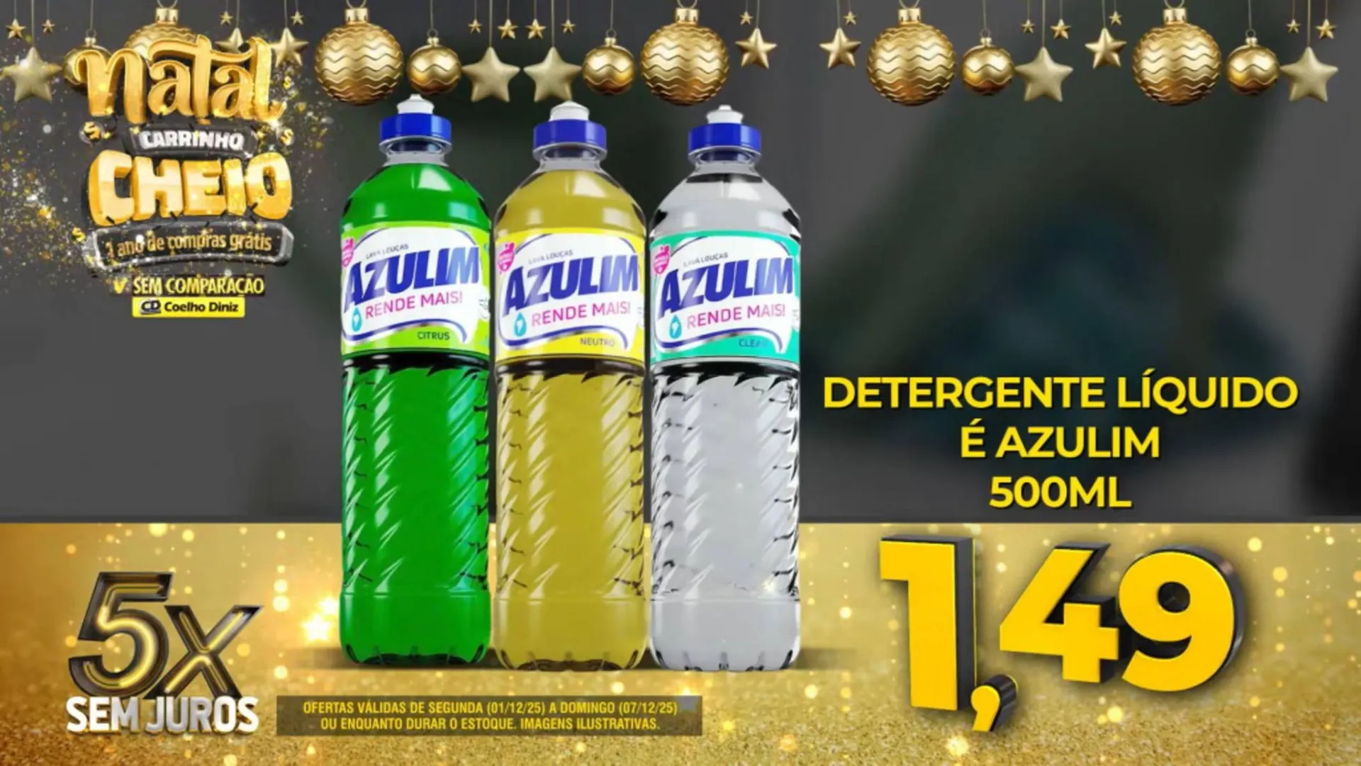 Encarte de Folheto Coelho Diniz 1 de dezembro até 7 de dezembro 2025 - Pagina 1