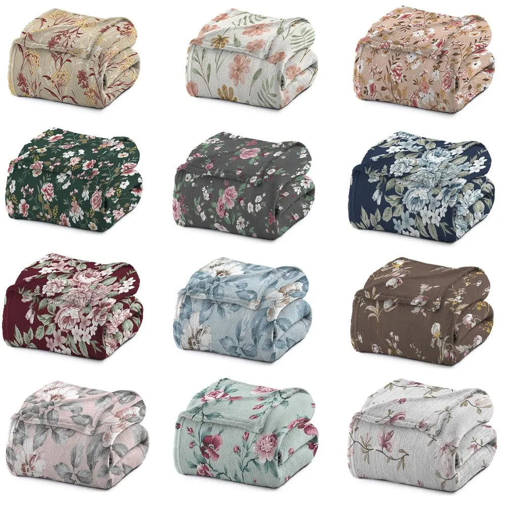 Manta Casal Outlet Estampa Floral Sortida 180x200cm 112623019999 - Camesa