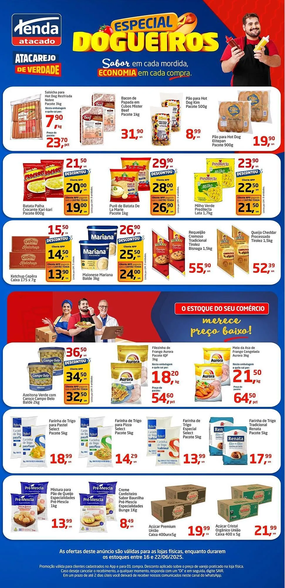 Encarte de Catálogo Tenda Atacado 16 de junho até 22 de junho 2025 - Pagina 1