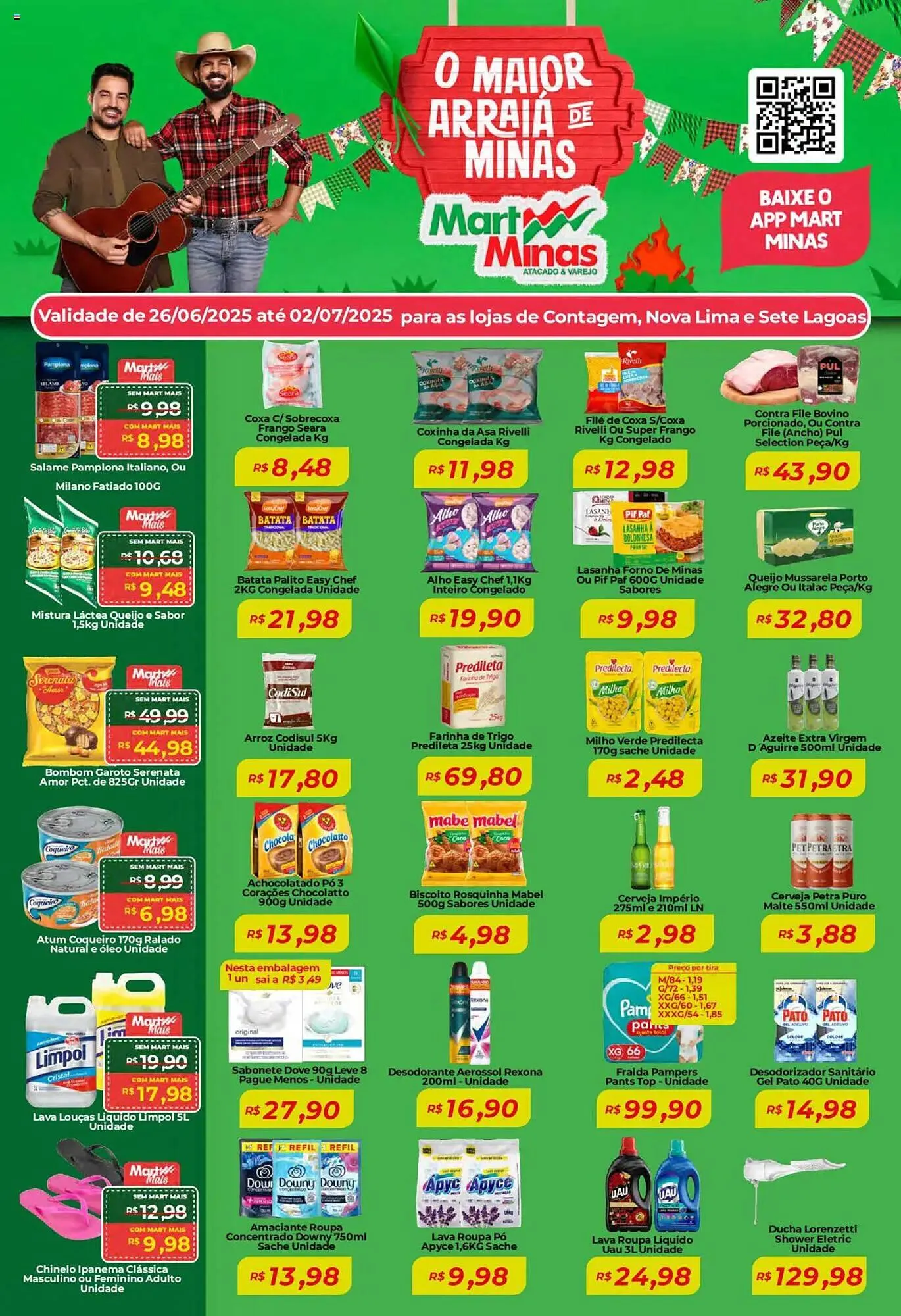 Encarte de Catálogo Mart Minas 26 de junho até 3 de julho 2025 - Pagina 1