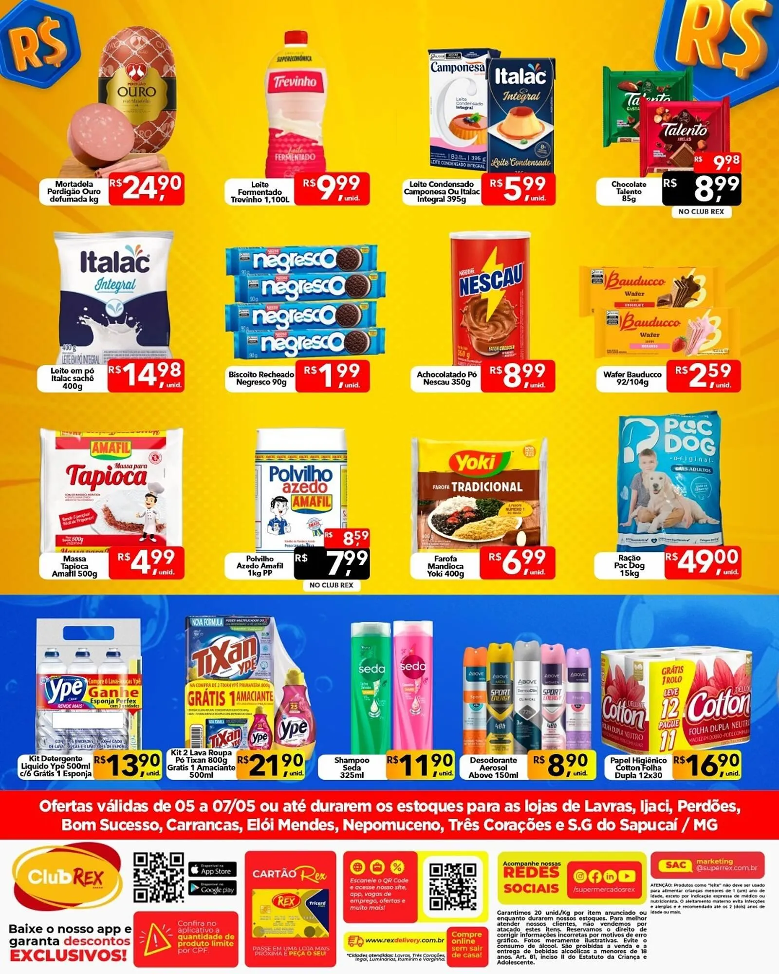 Encarte de Catálogo Supermercados Rex 5 de maio até 7 de maio 2026 - Pagina 2