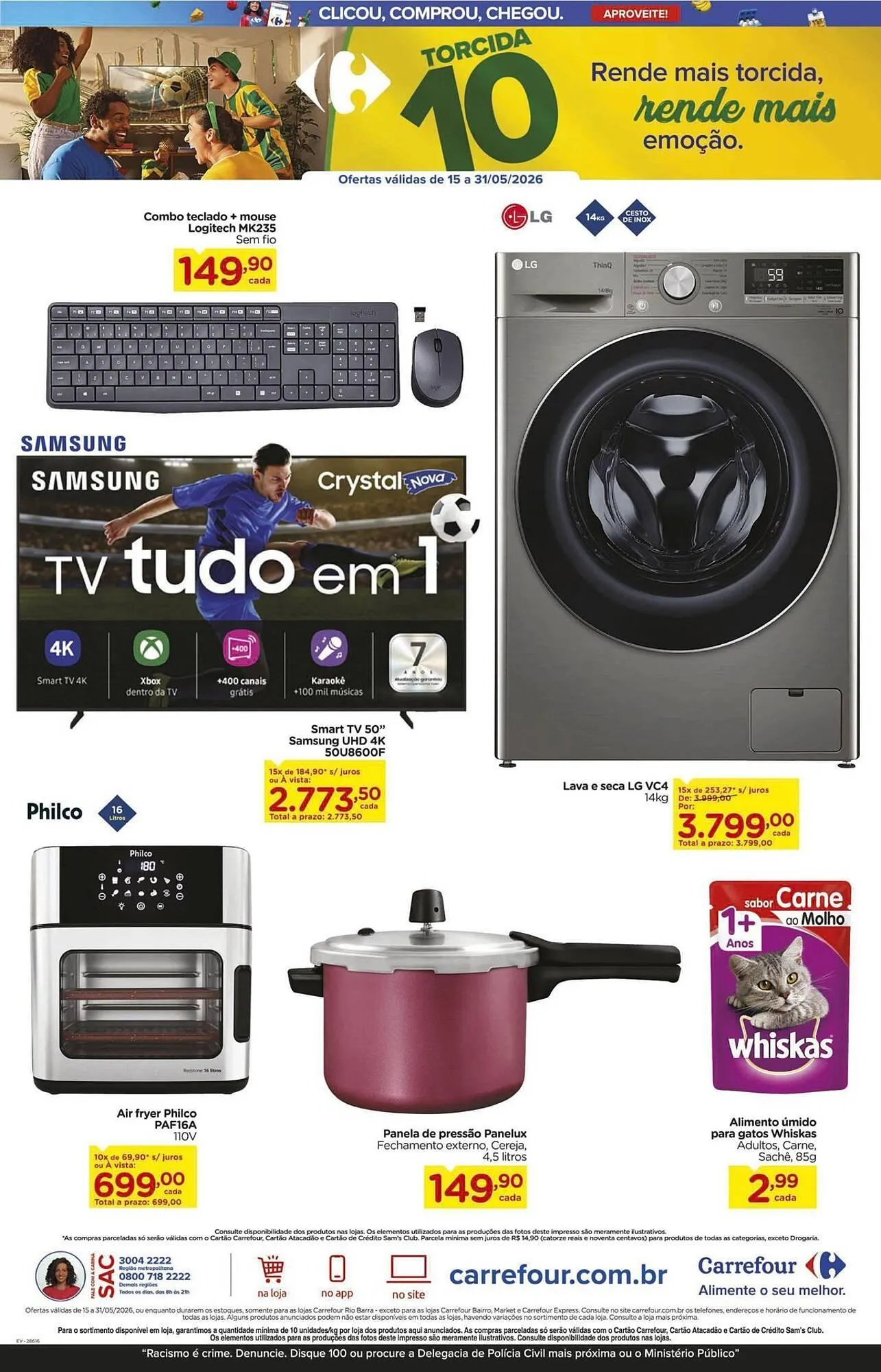 Encarte de Folheto Carrefour 15 de maio até 31 de maio 2026 - Pagina 4
