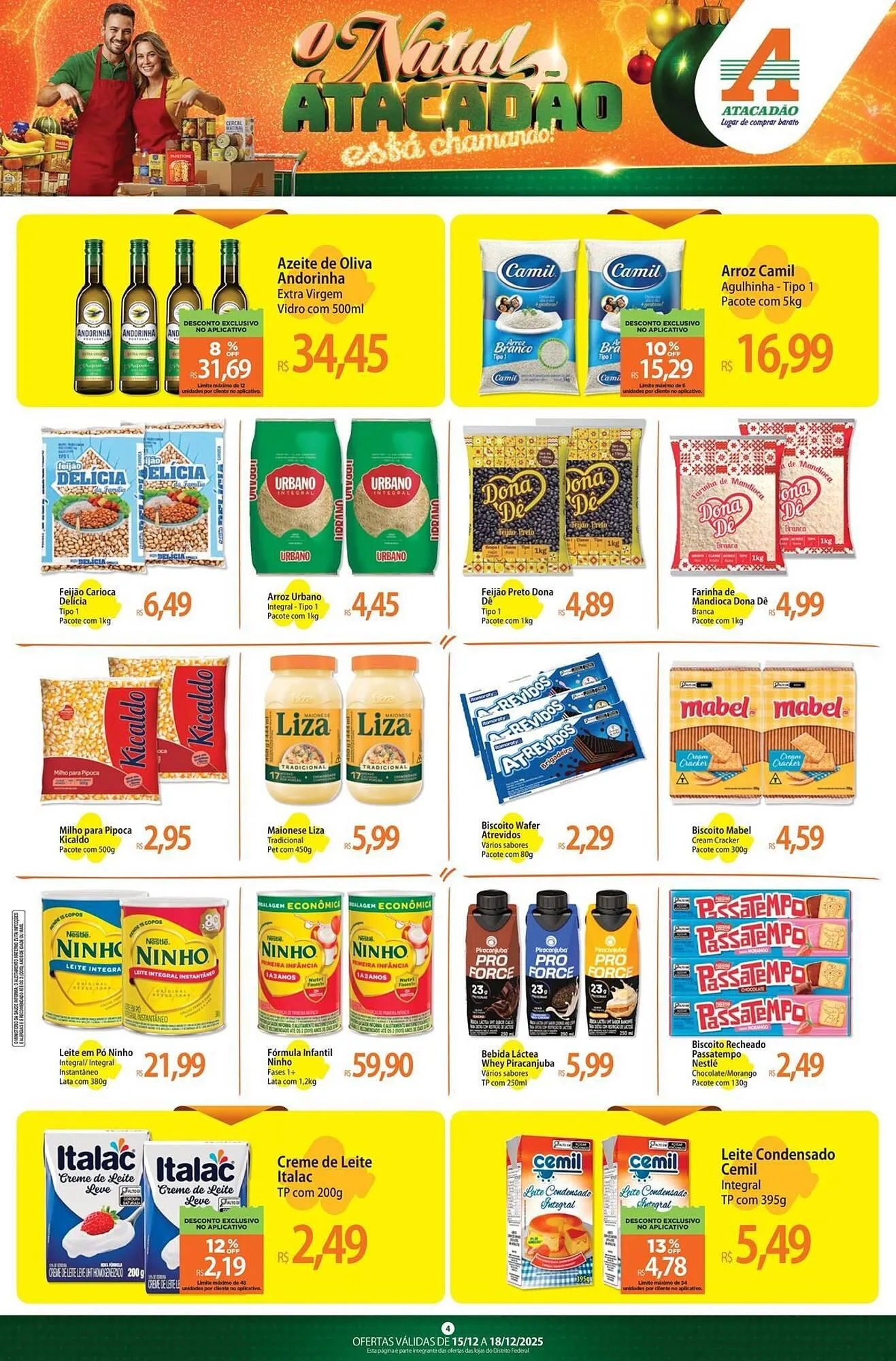 Encarte de Folheto Atacadão 16 de dezembro até 18 de dezembro 2025 - Pagina 4