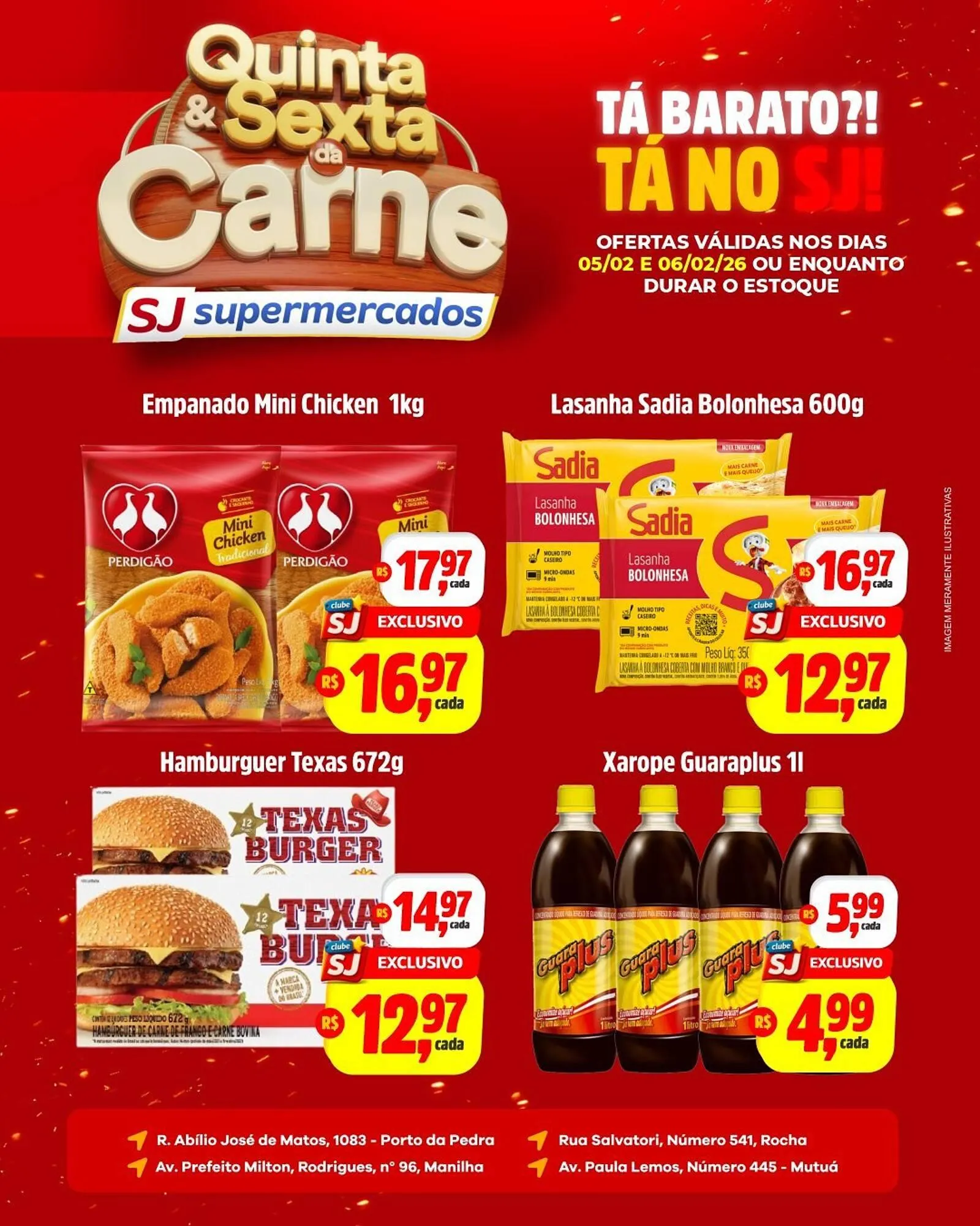 Encarte de Encarte Sj Supermercados 5 de fevereiro até 6 de fevereiro 2026 - Pagina 5