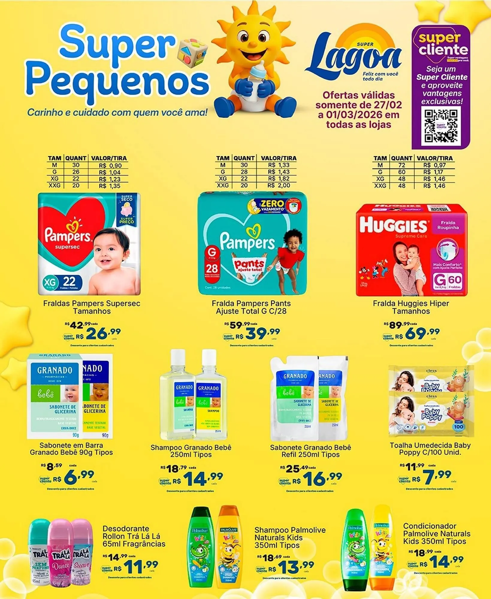 Encarte de Encarte Super Lagoa 27 de fevereiro até 1 de março 2026 - Pagina 1