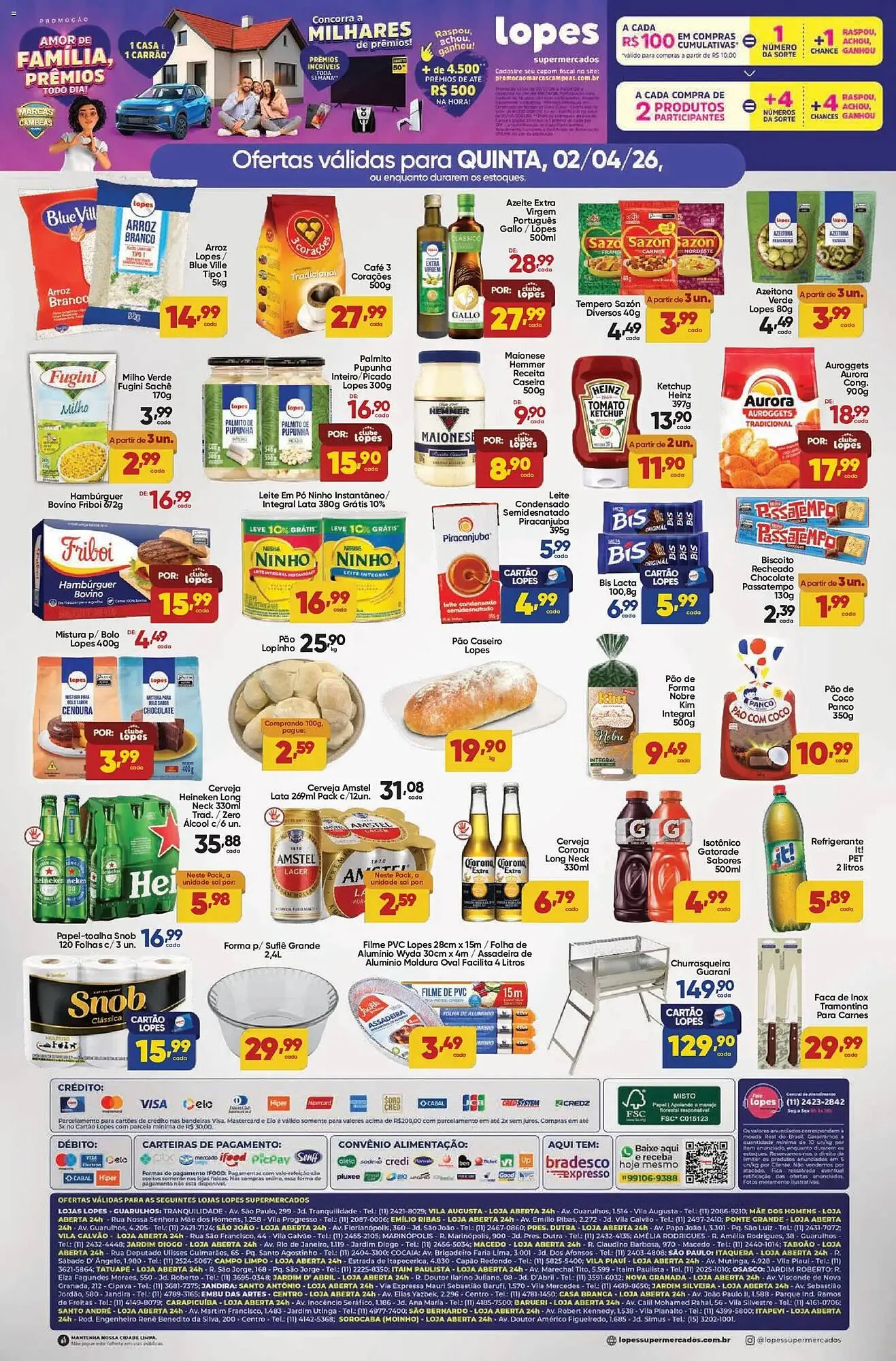 Encarte de Folheto Lopes Supermercados 2 de abril até 2 de abril 2026 - Pagina 2