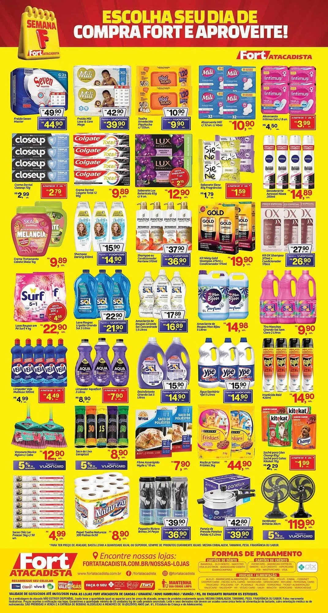 Encarte de Tabloide Fort Atacadista 2 de março até 6 de março 2026 - Pagina 4