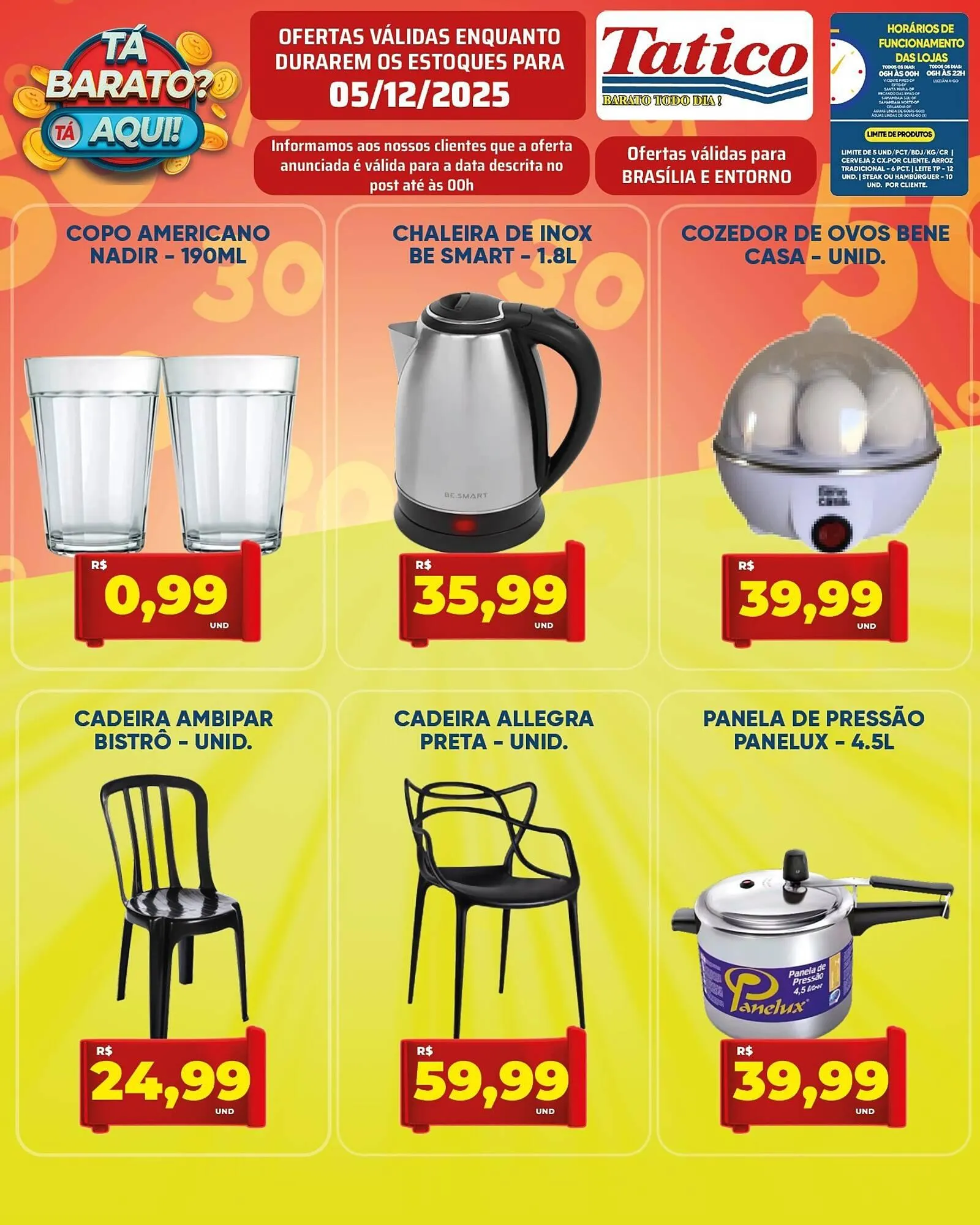 Encarte de Tabloide Tatico 5 de dezembro até 5 de dezembro 2025 - Pagina 1