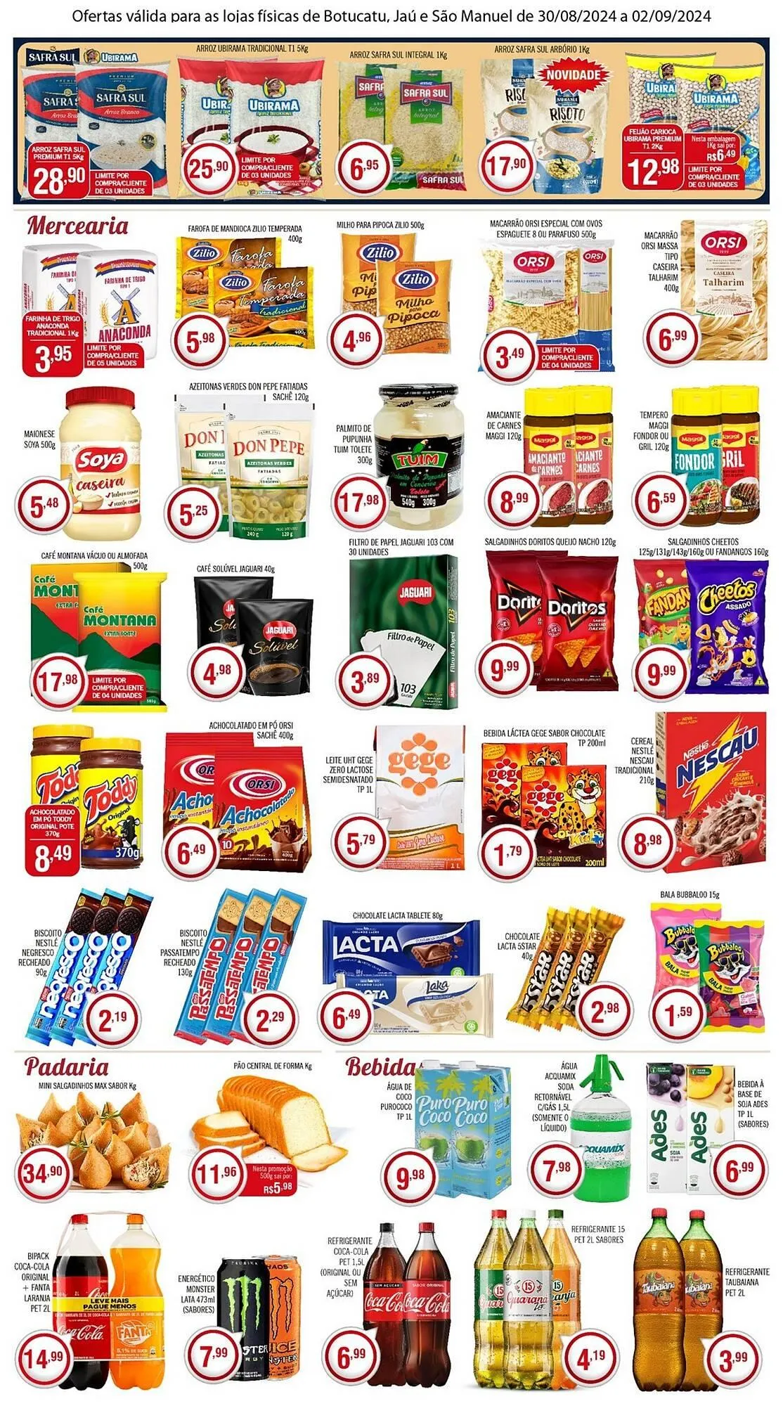 Encarte de Catálogo Central Supermercados 30 de agosto até 2 de setembro 2024 - Pagina 3