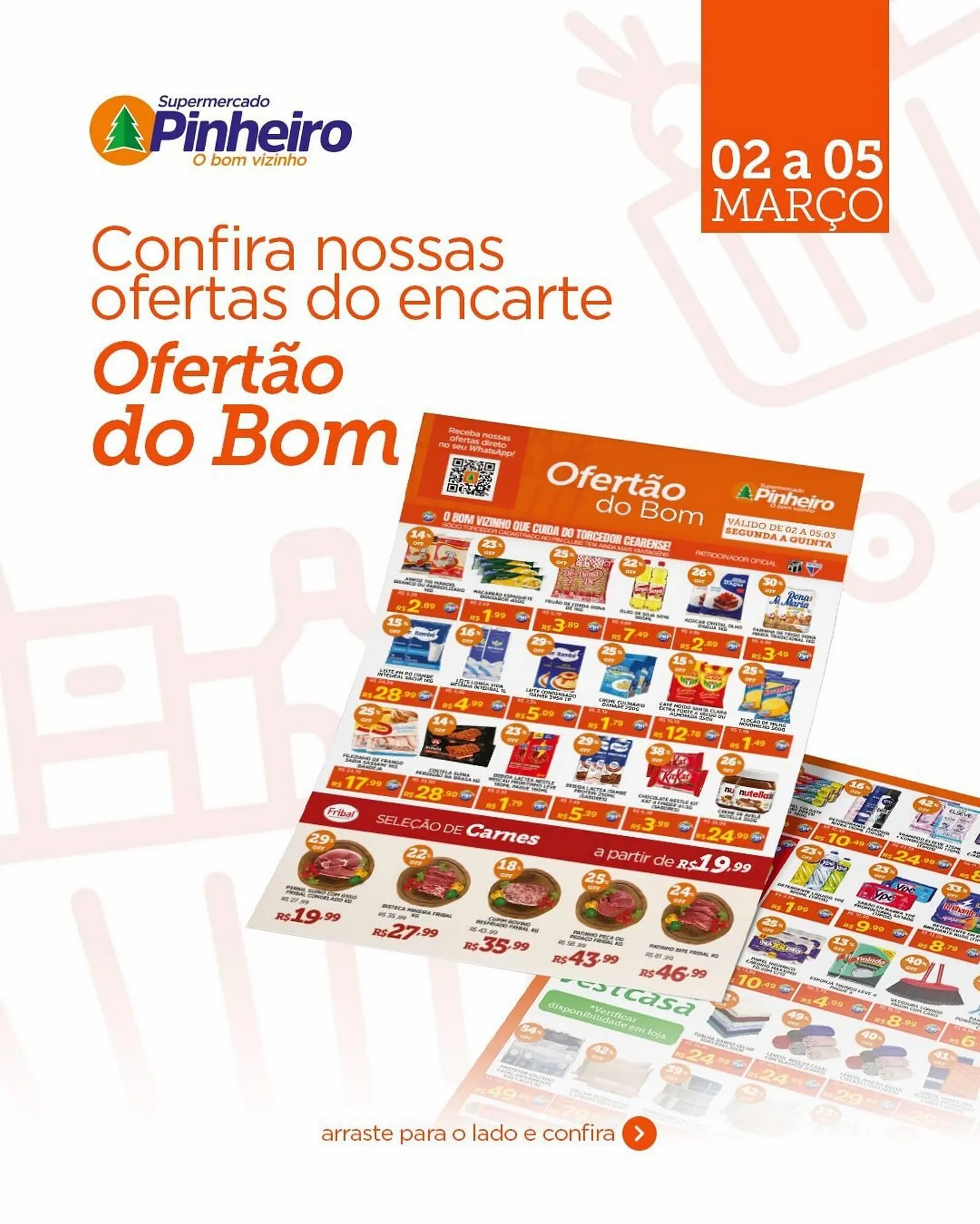 Encarte de Encarte Pinheiro Supermercado 2 de março até 5 de março 2026 - Pagina 1