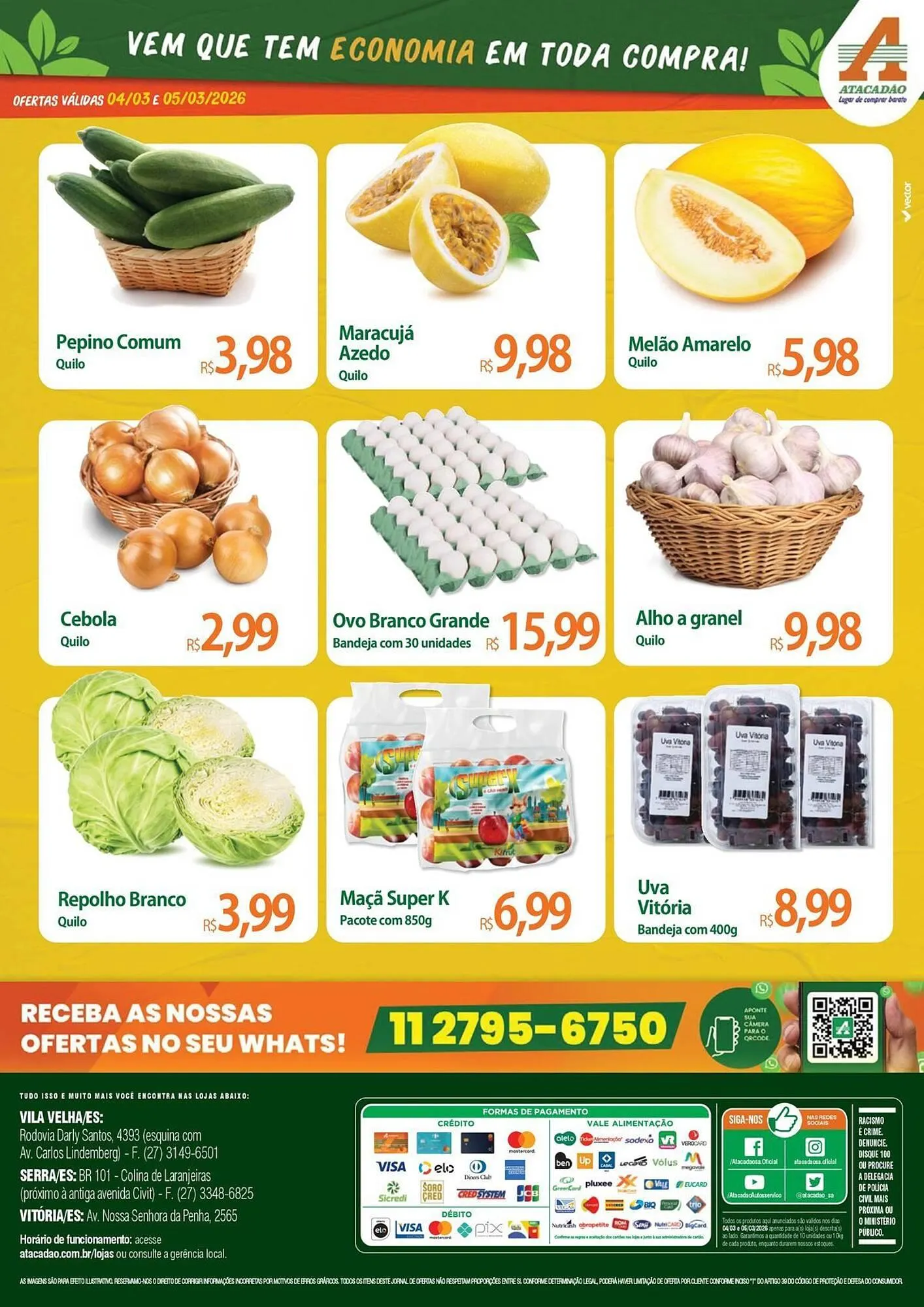 Encarte de Folheto Atacadão 4 de março até 5 de março 2026 - Pagina 2