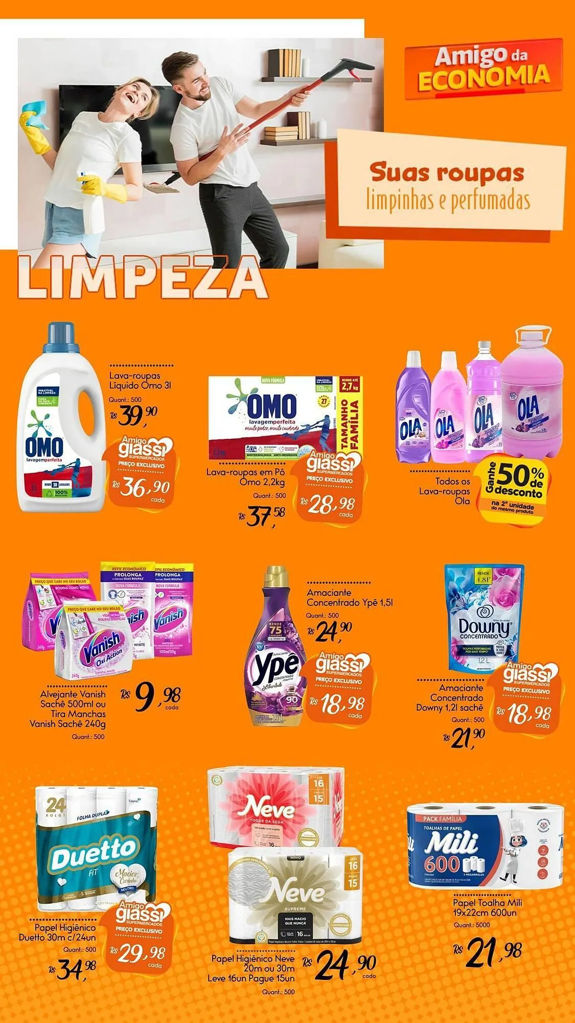 Encarte de Catálogo Giassi Supermercados 11 de agosto até 14 de agosto 2025 - Pagina 24