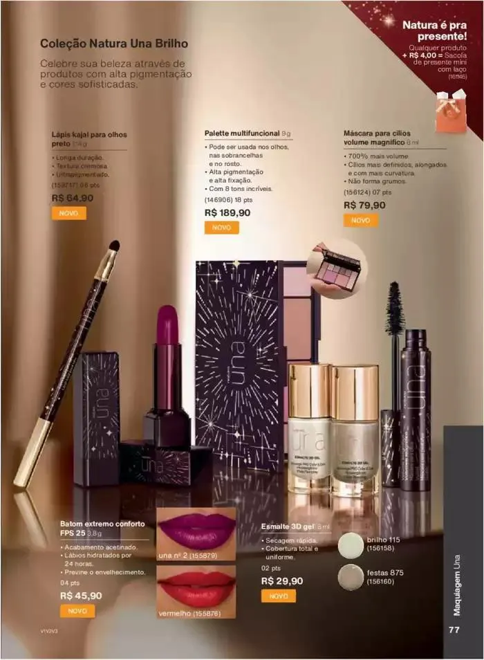 Encarte de Revista Natura Ciclo 18 11 de novembro até 31 de dezembro 2024 - Pagina 134