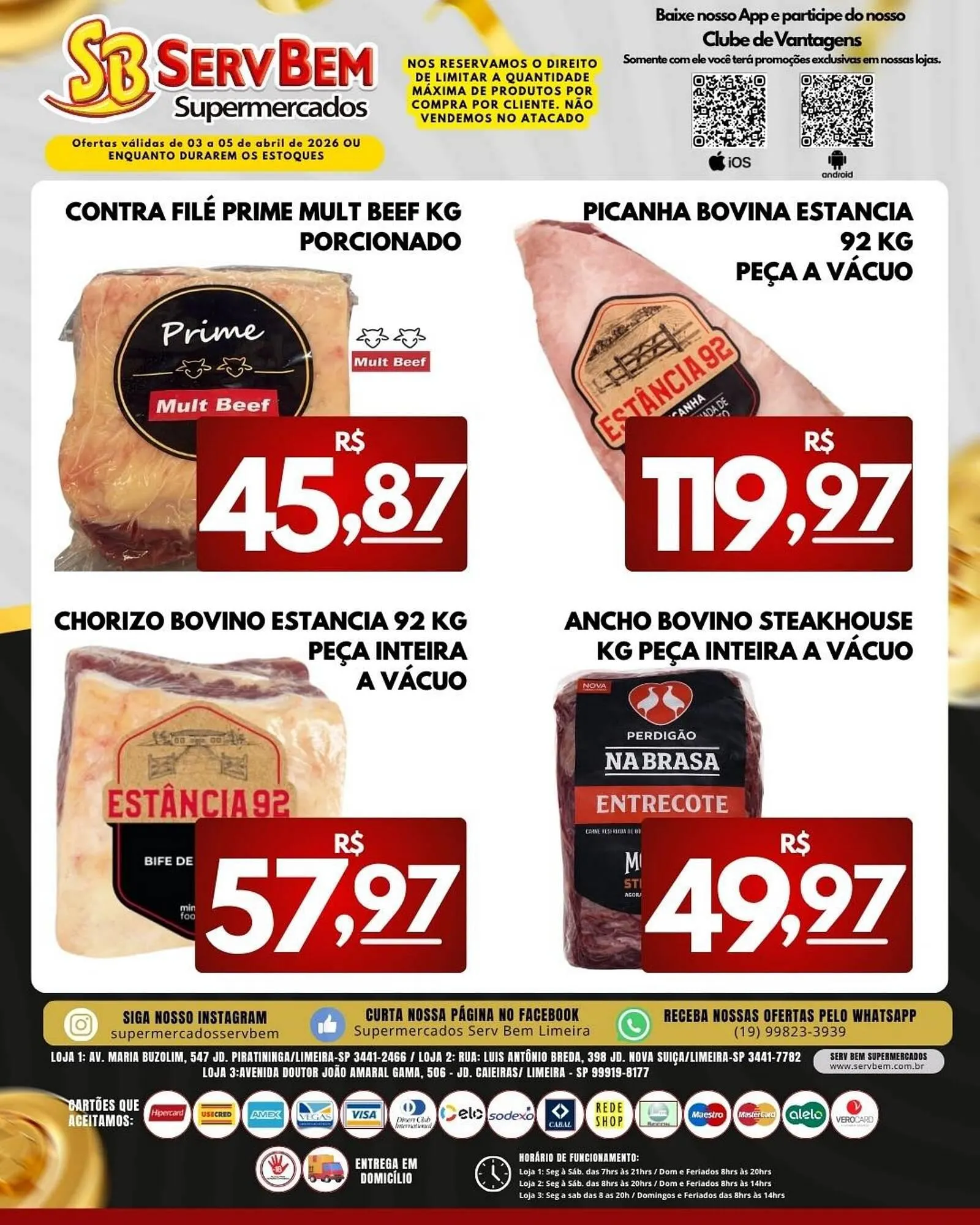 Encarte de Catálogo ServBem 3 de abril até 5 de abril 2026 - Pagina 4