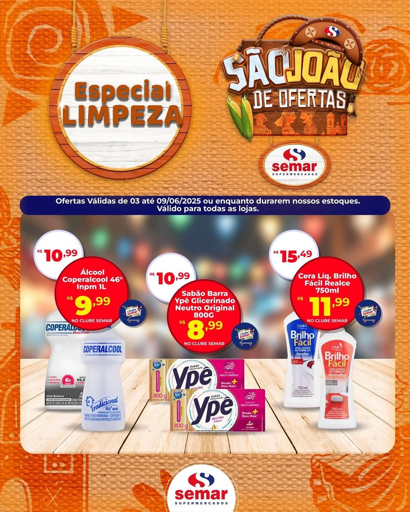 Encarte de Catálogo Semar Supermercado 5 de junho até 9 de junho 2025 - Pagina 3