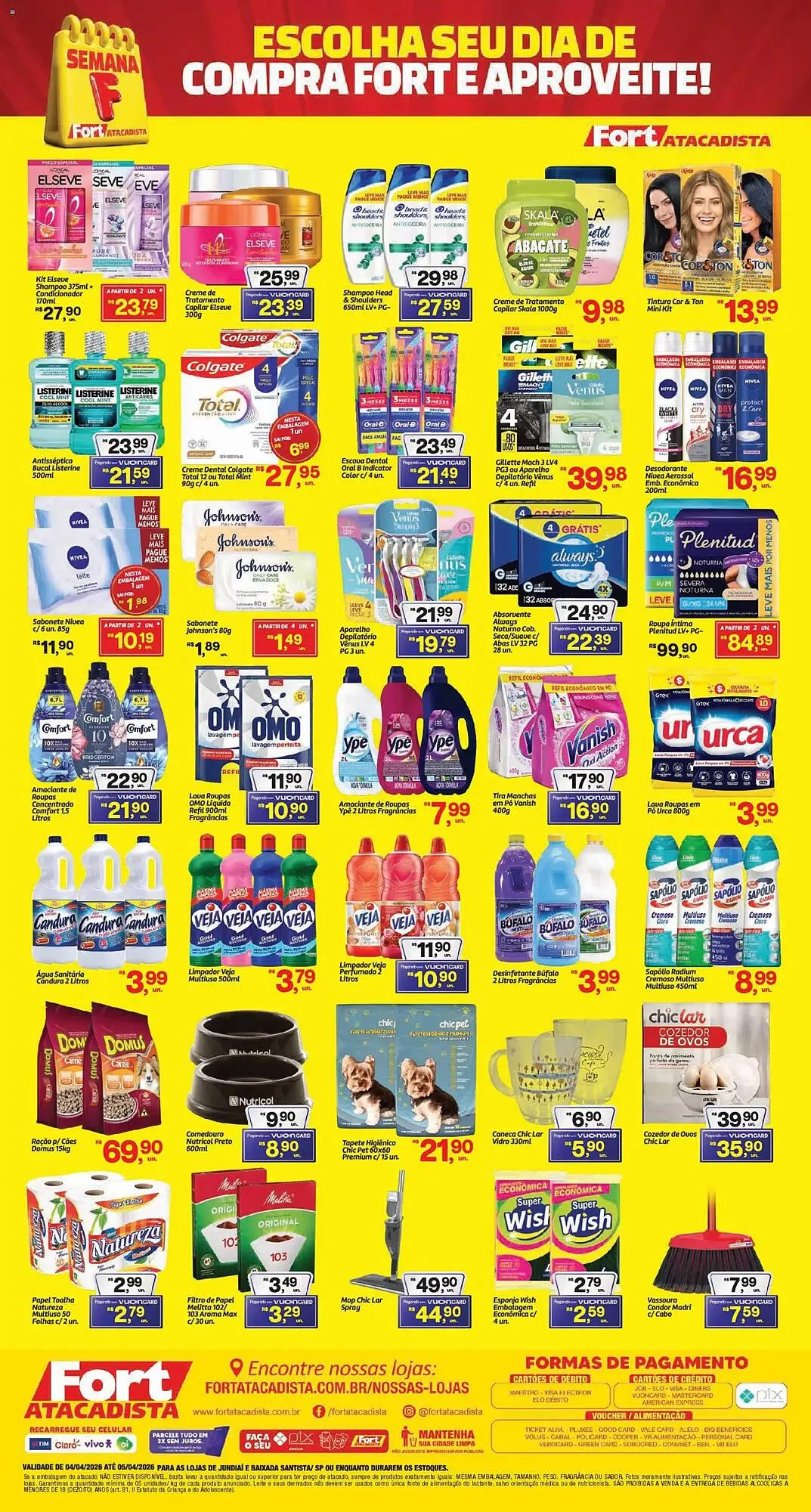 Encarte de Tabloide Fort Atacadista 4 de abril até 5 de abril 2026 - Pagina 4