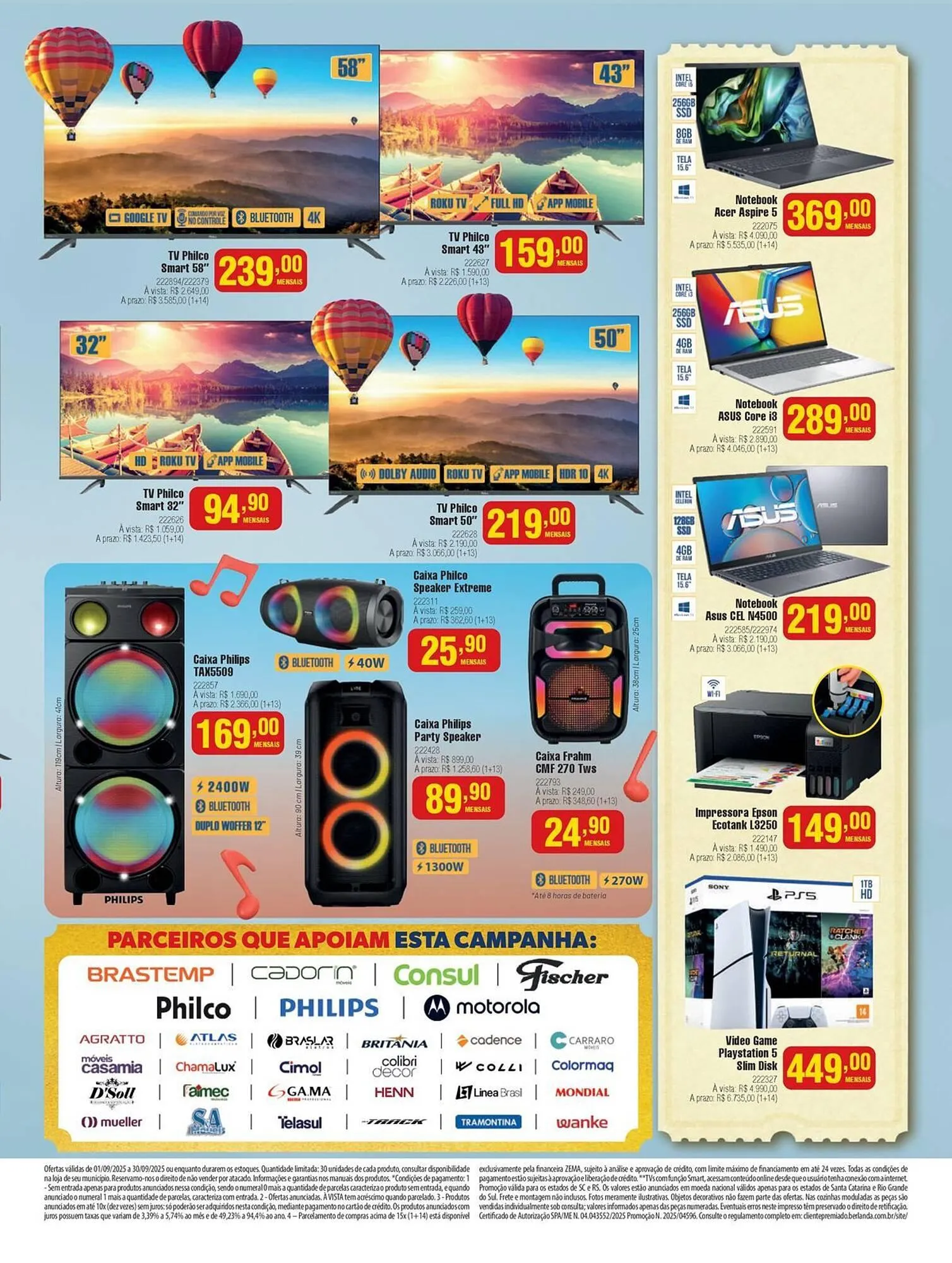 Encarte de Catálogo Berlanda 10 de setembro até 30 de setembro 2025 - Pagina 15