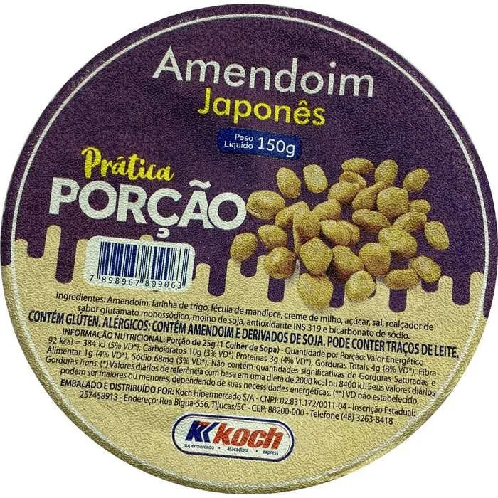 Amendoim Koch Japonês Pote 150g