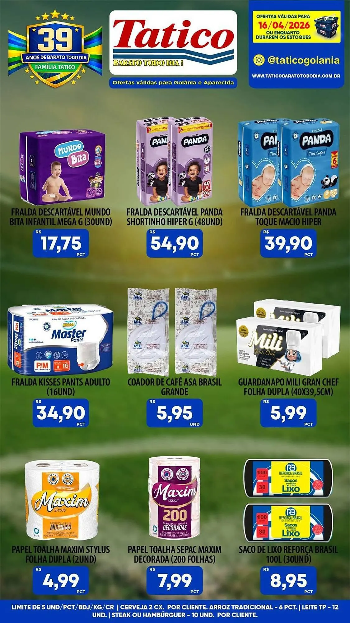 Encarte de Tabloide Tatico 16 de abril até 16 de abril 2026 - Pagina 27