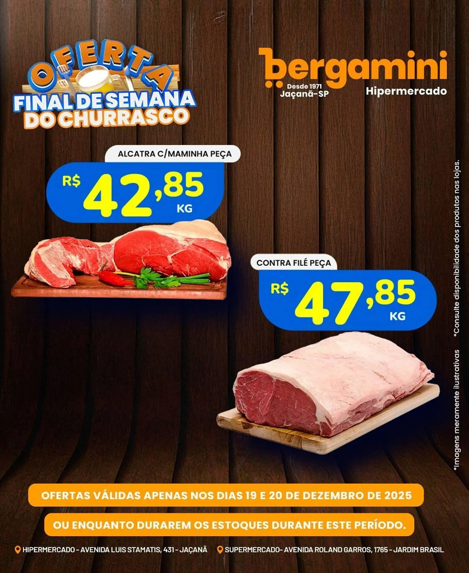 Encarte de Catálogo Supermercado Bergamini 19 de dezembro até 20 de dezembro 2025 - Pagina 1
